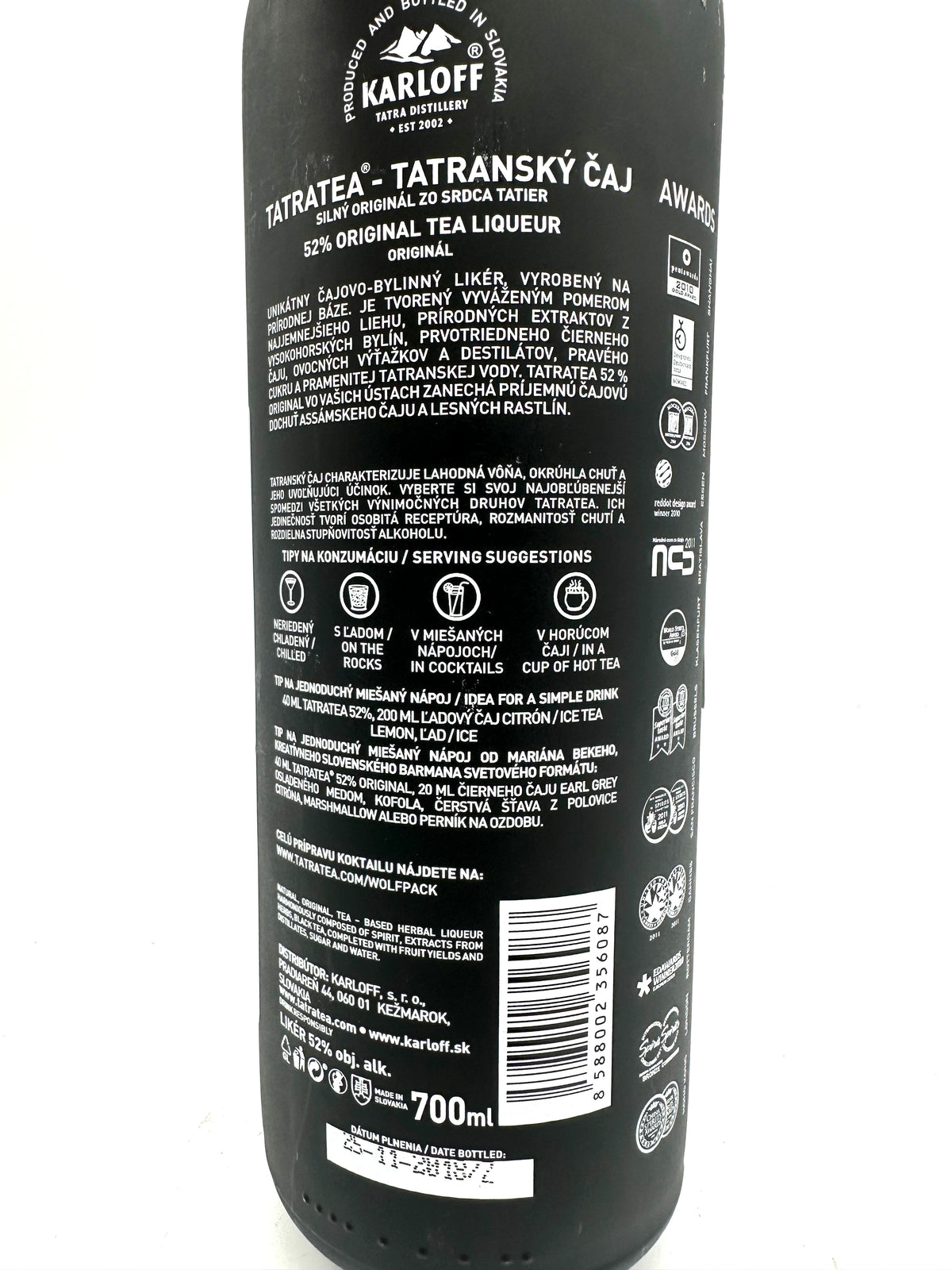Tatratea - Original Tea Liquor 52% - Bottl. 2018