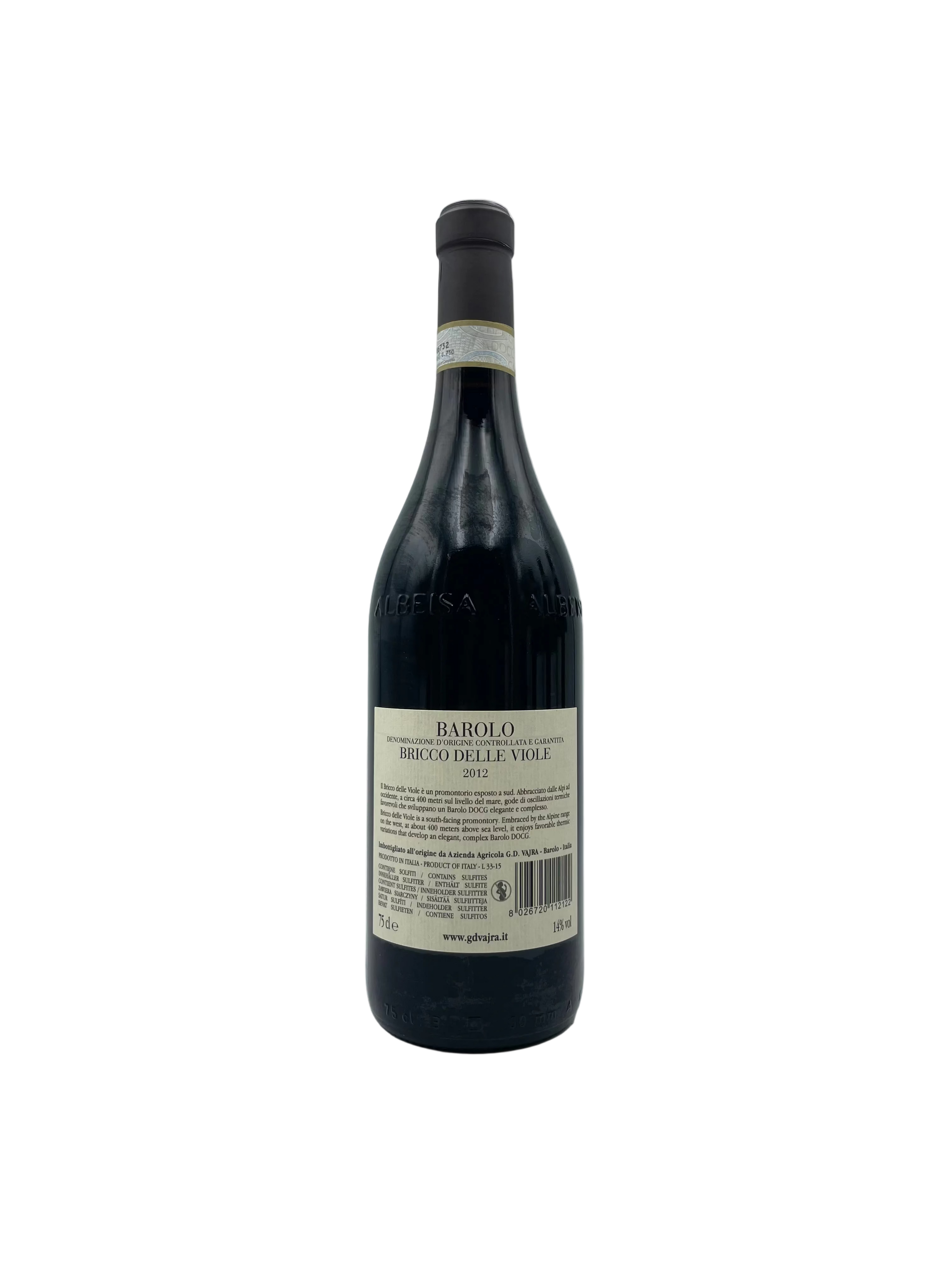 2012 - G.D. Vajra - Barolo Bricco delle Viole