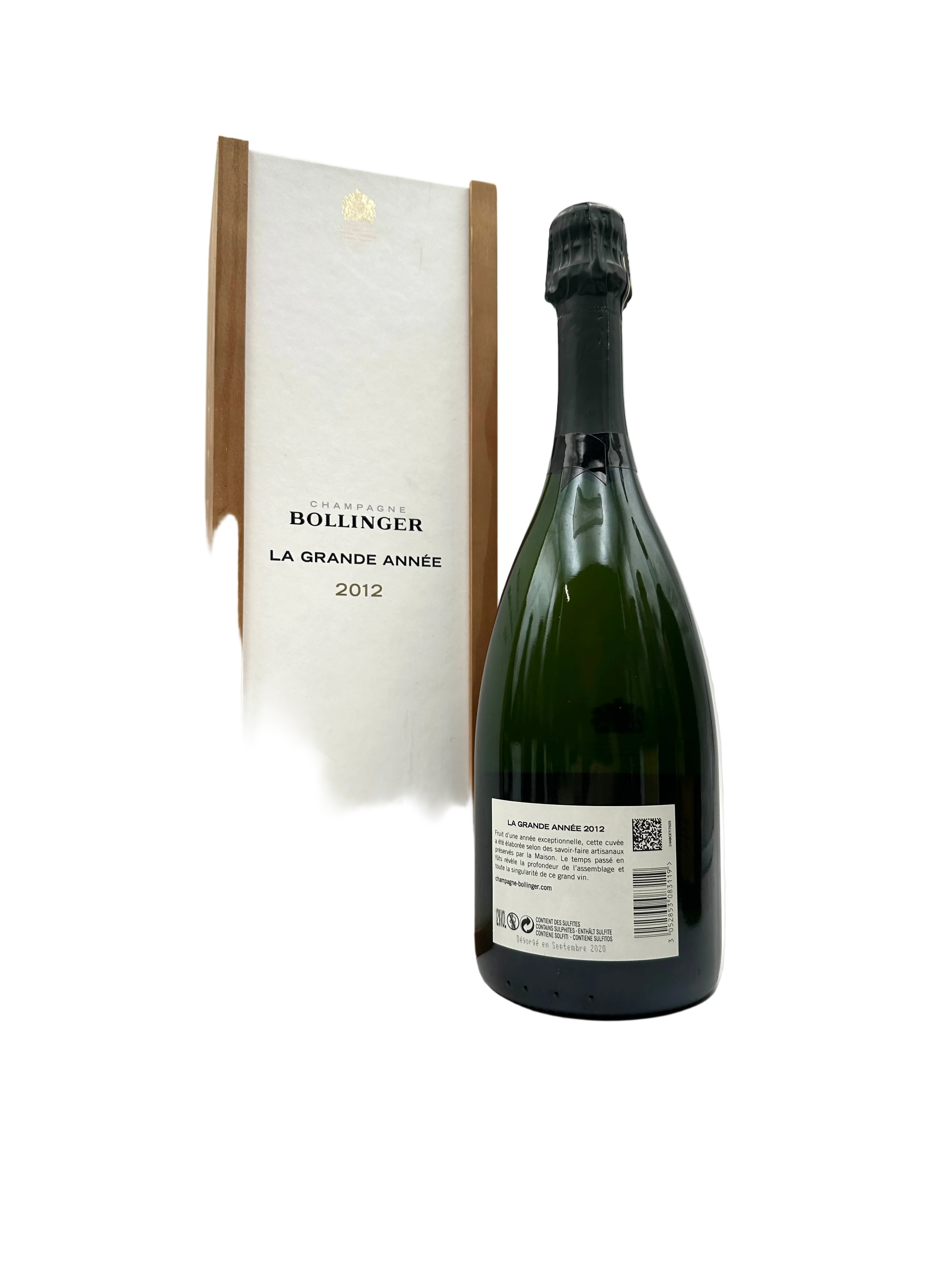 2012 - Bollinger - La Grande Année Champagne