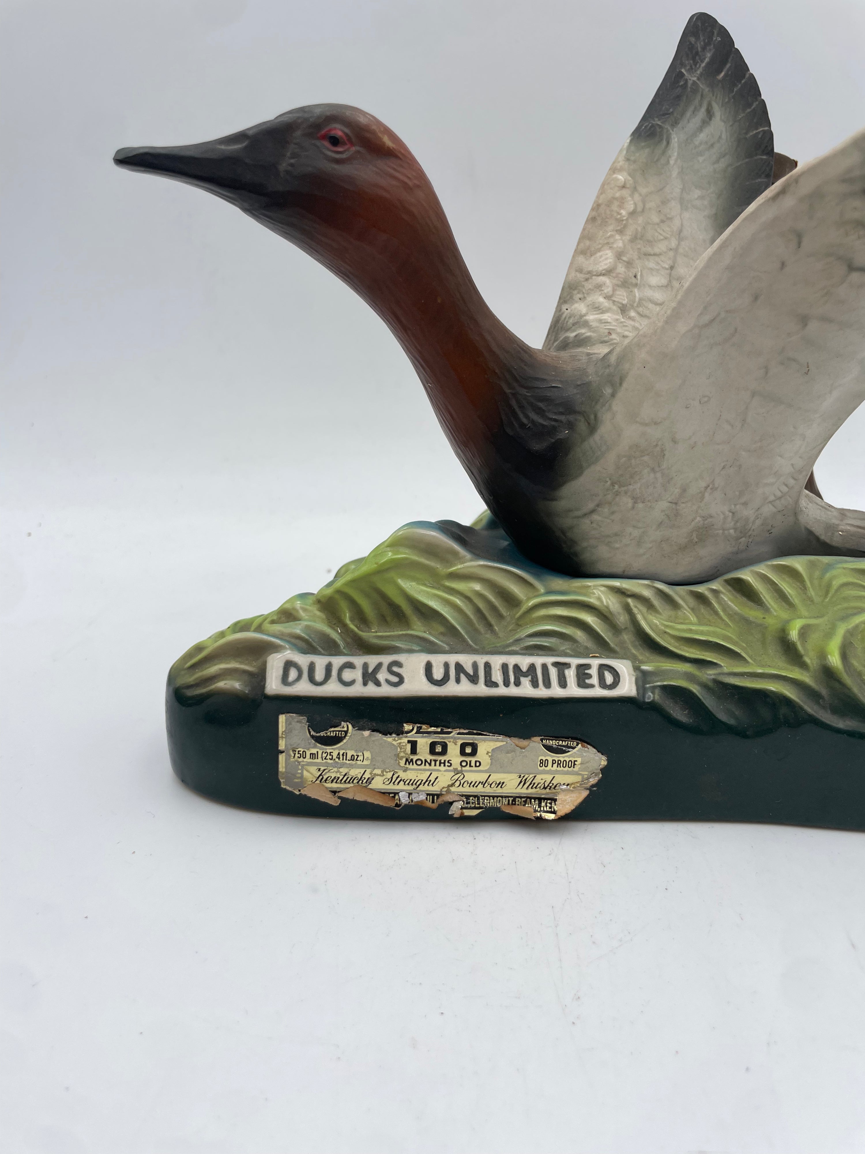 1979 - Jim Beam - 100 Months Old Kentucky Straigth Finest Bourbon Whiskey - Ducks Unlimited - Anni '80s