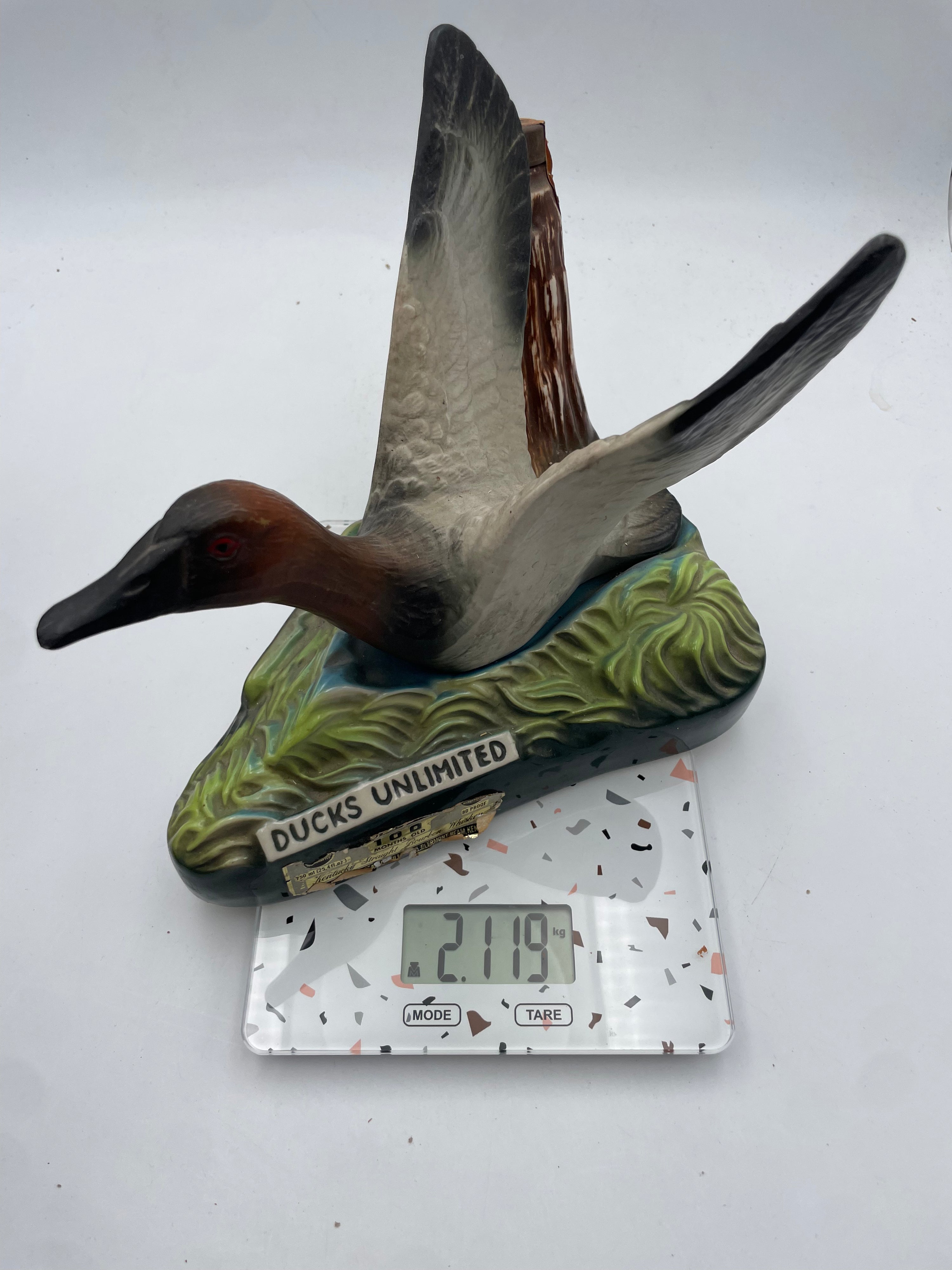 1979 - Jim Beam - 100 Months Old Kentucky Straigth Finest Bourbon Whiskey - Ducks Unlimited - Anni '80s