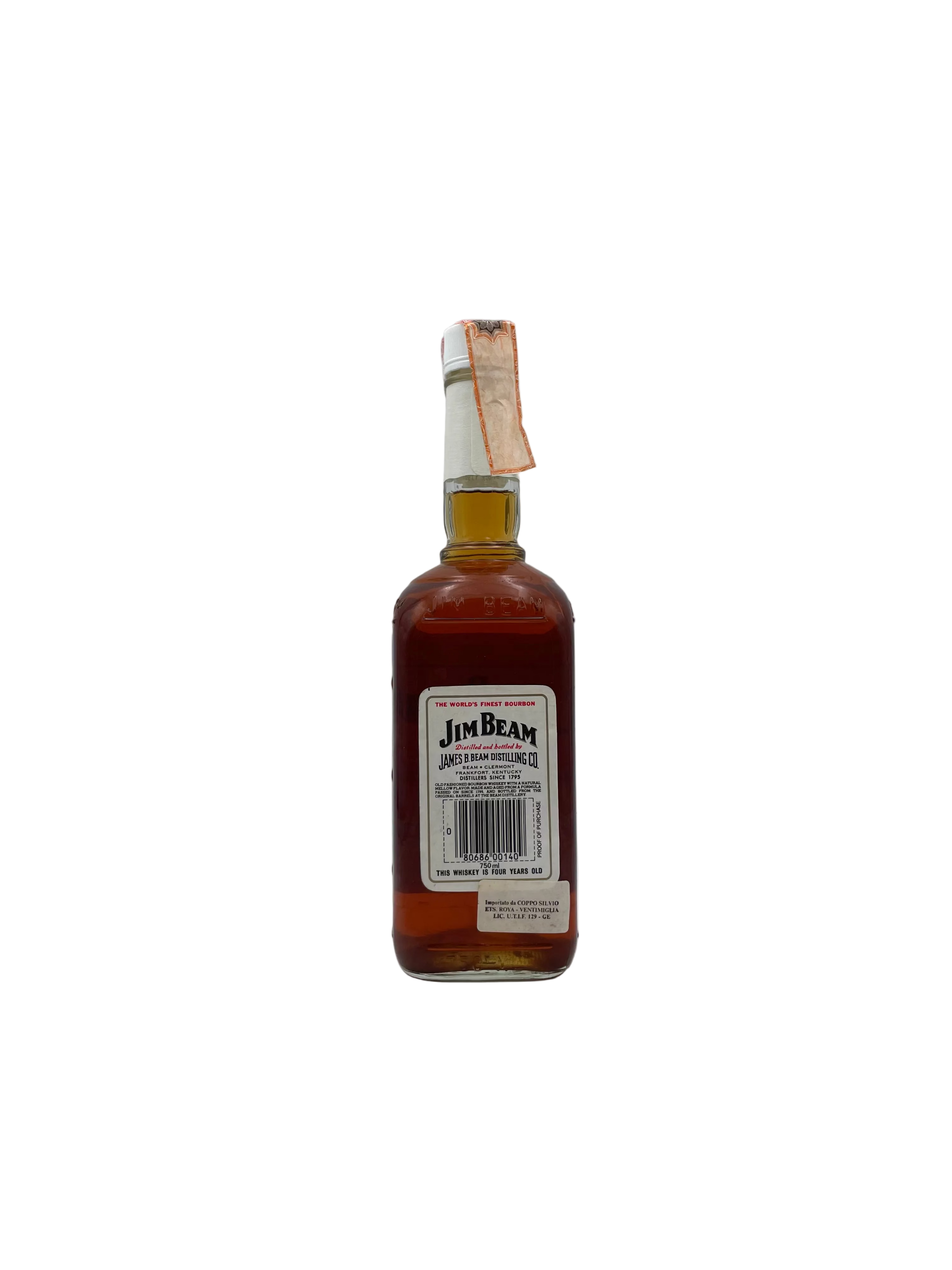 Jim Beam - Kentucky Straight Bourbon Whiskey - Bottl. 1990