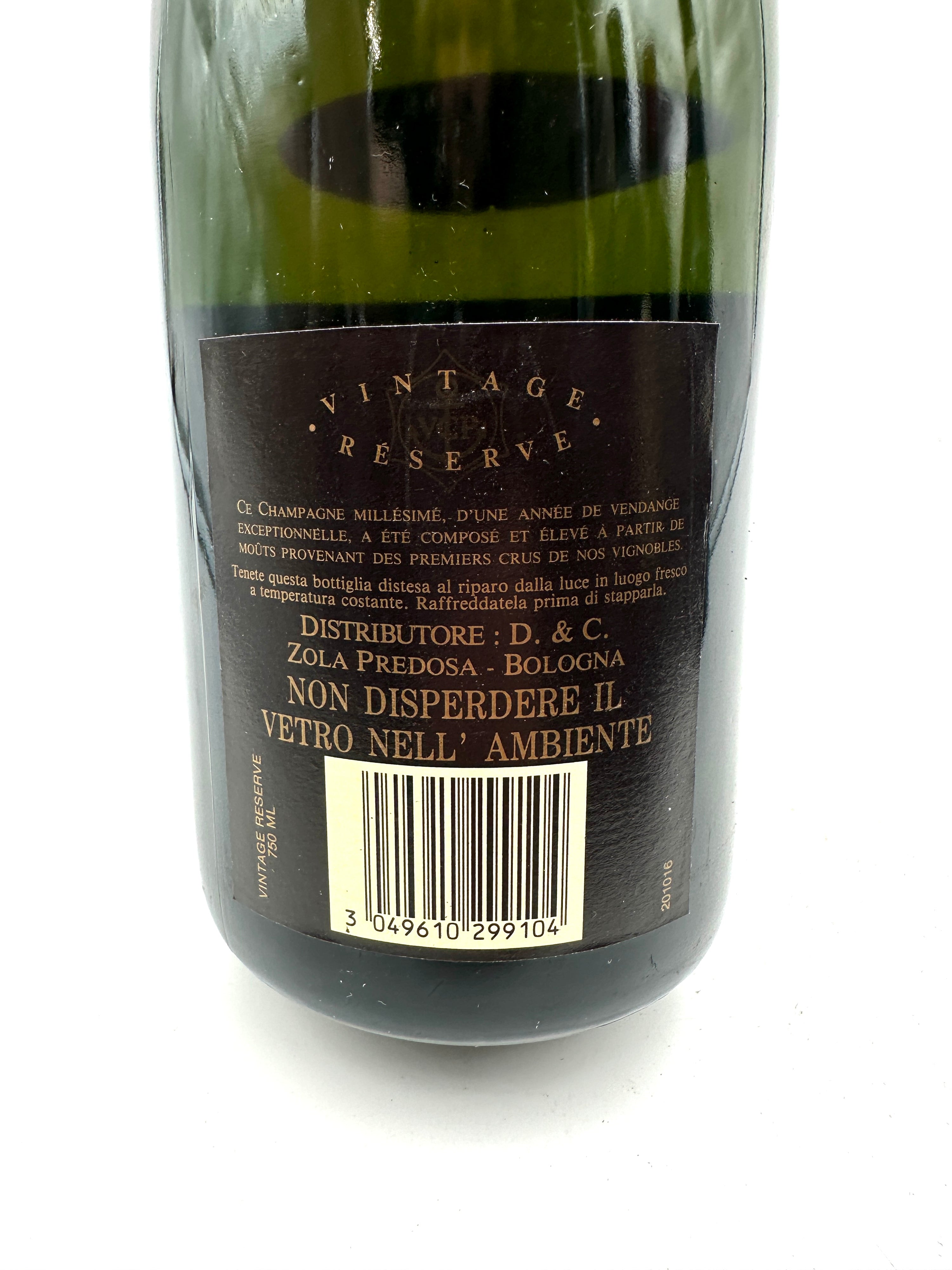 1988 - Veuve Clicquot Ponsardin - Champagne Vintage Réserve