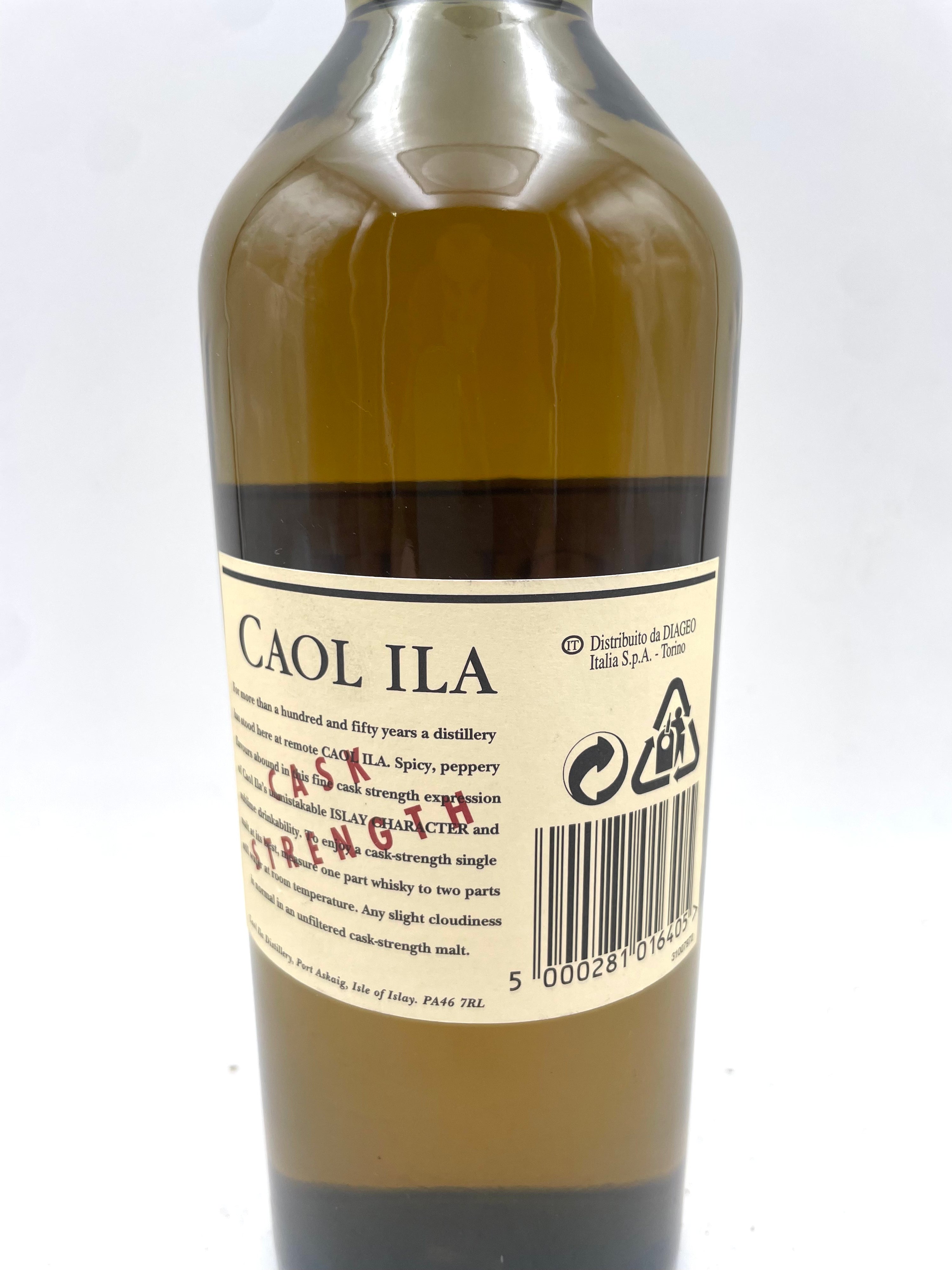 Caol Ila - Cask Strength Islay Single Malt Scotch Whisky - Bottl. '90s