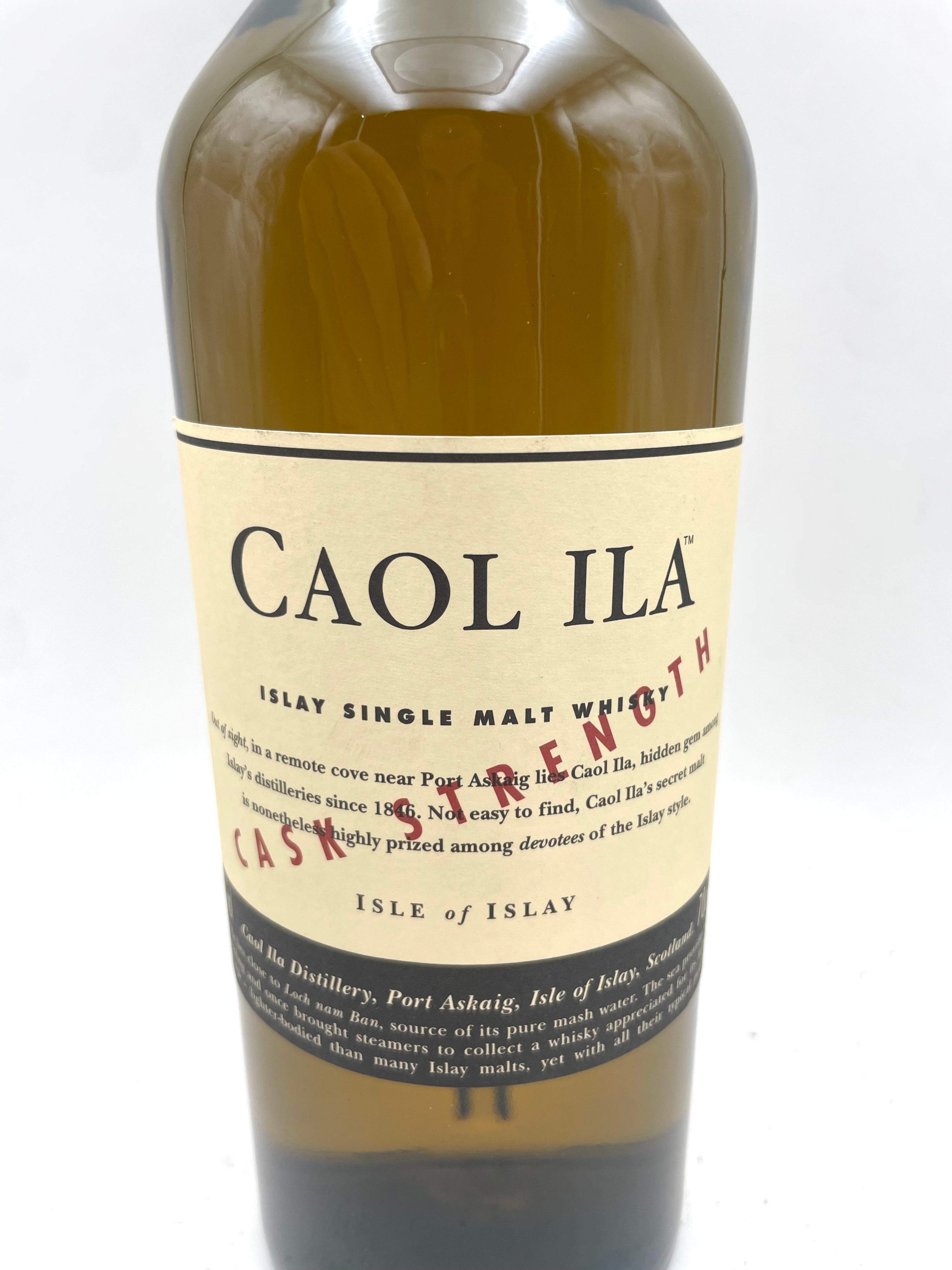 Caol Ila - Cask Strength Islay Single Malt Scotch Whisky - Bottl. '90s