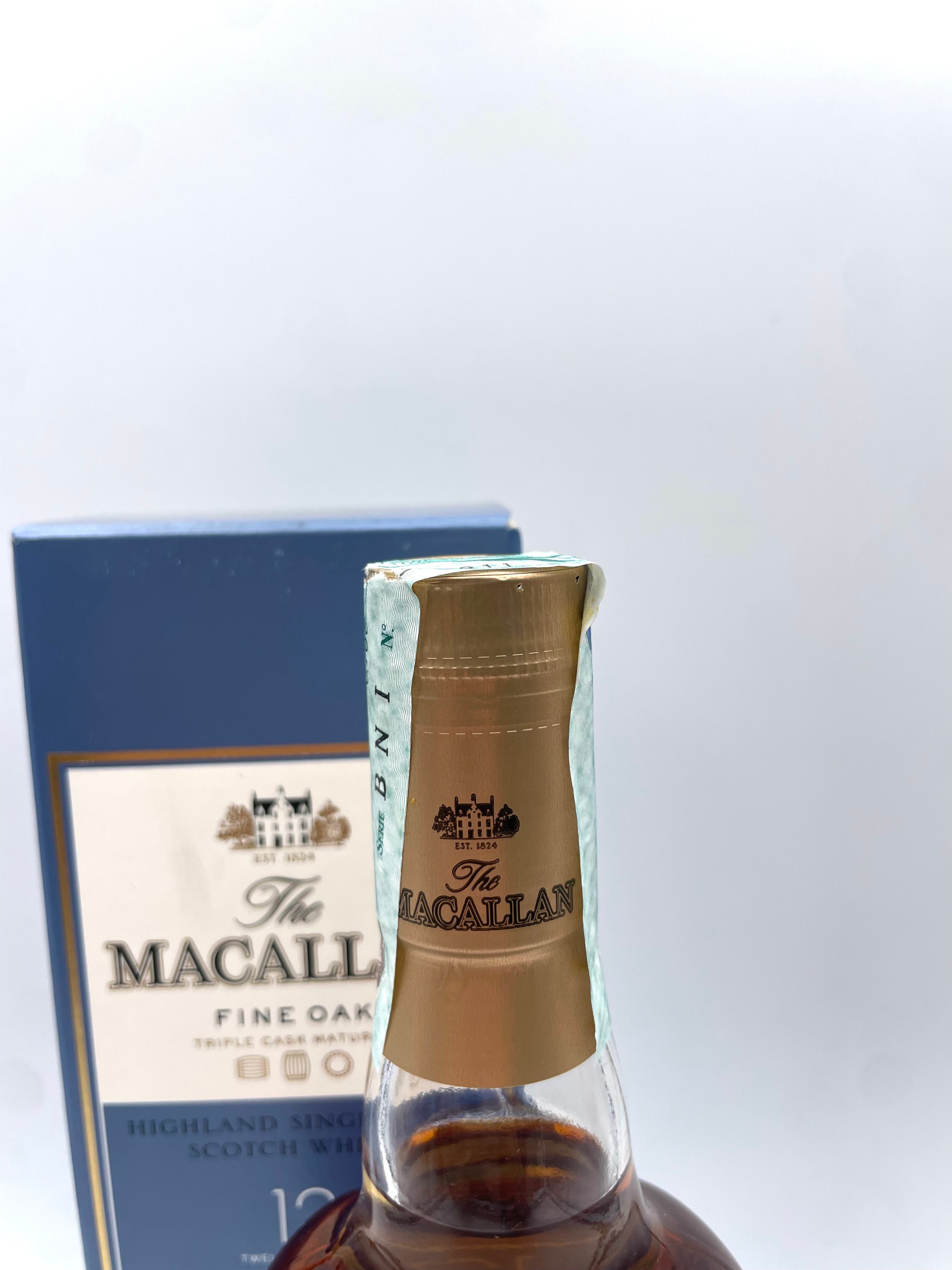 Macallan - 12 YO Fine Oak Highland Single Malt Scotch Whisky - Anni '00s