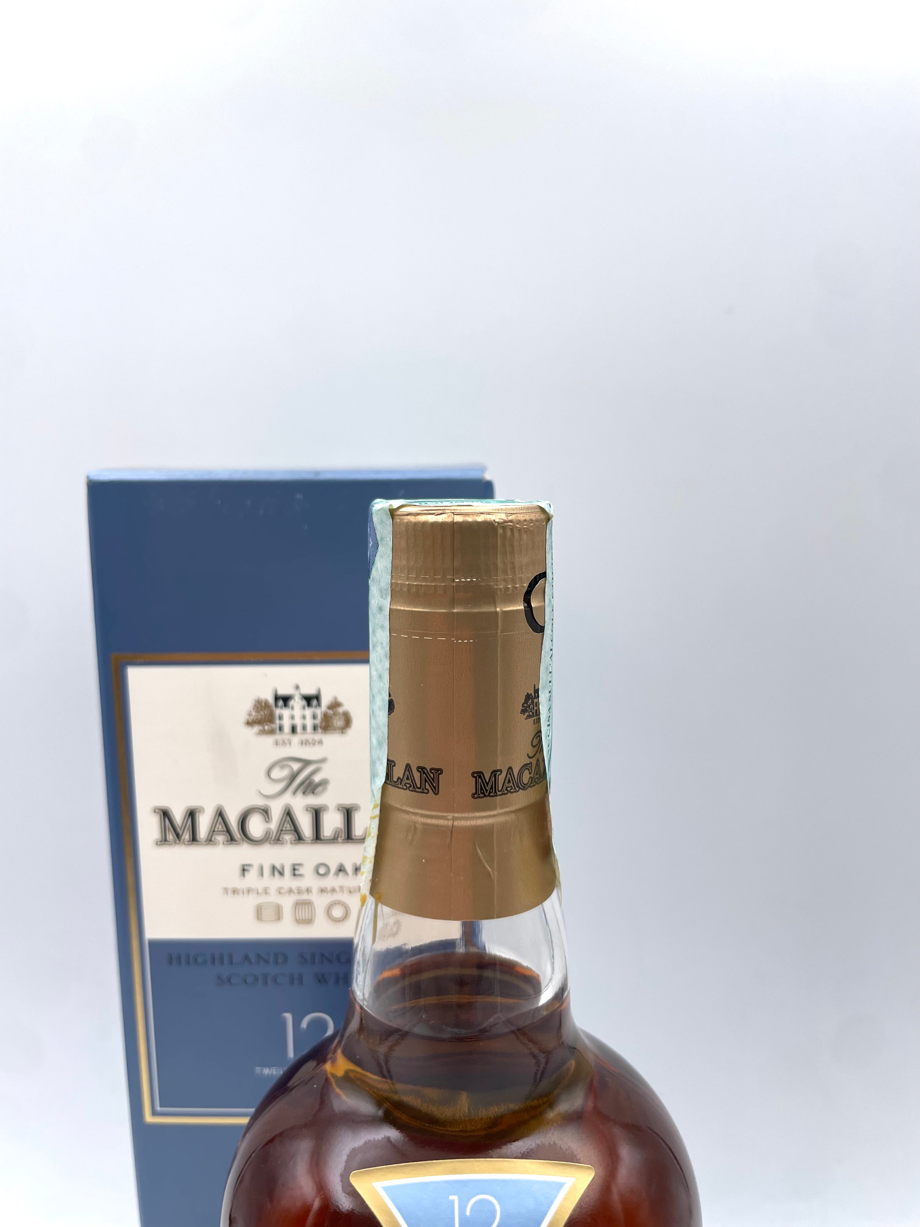 Macallan - 12 YO Fine Oak Highland Single Malt Scotch Whisky - Anni '00s