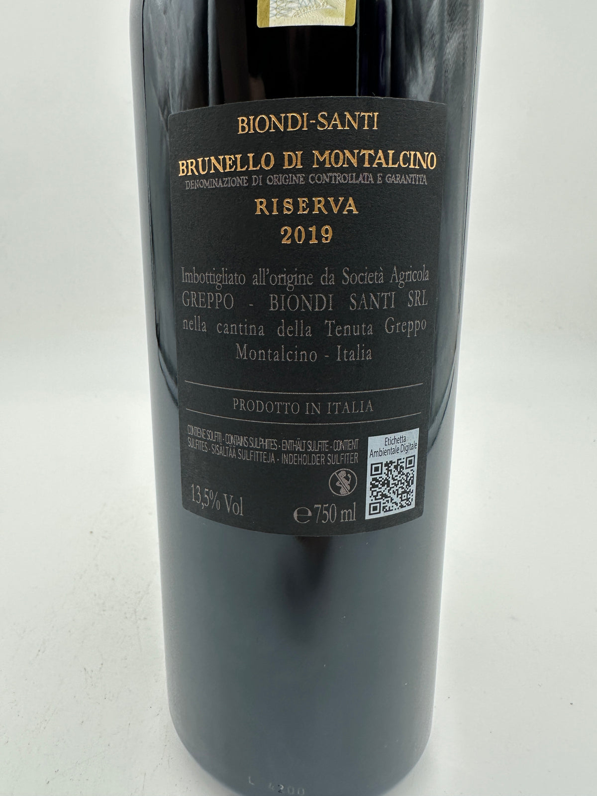 2019 - Biondi Santi Tenuta Greppo - Brunello di Montalcino Riserva