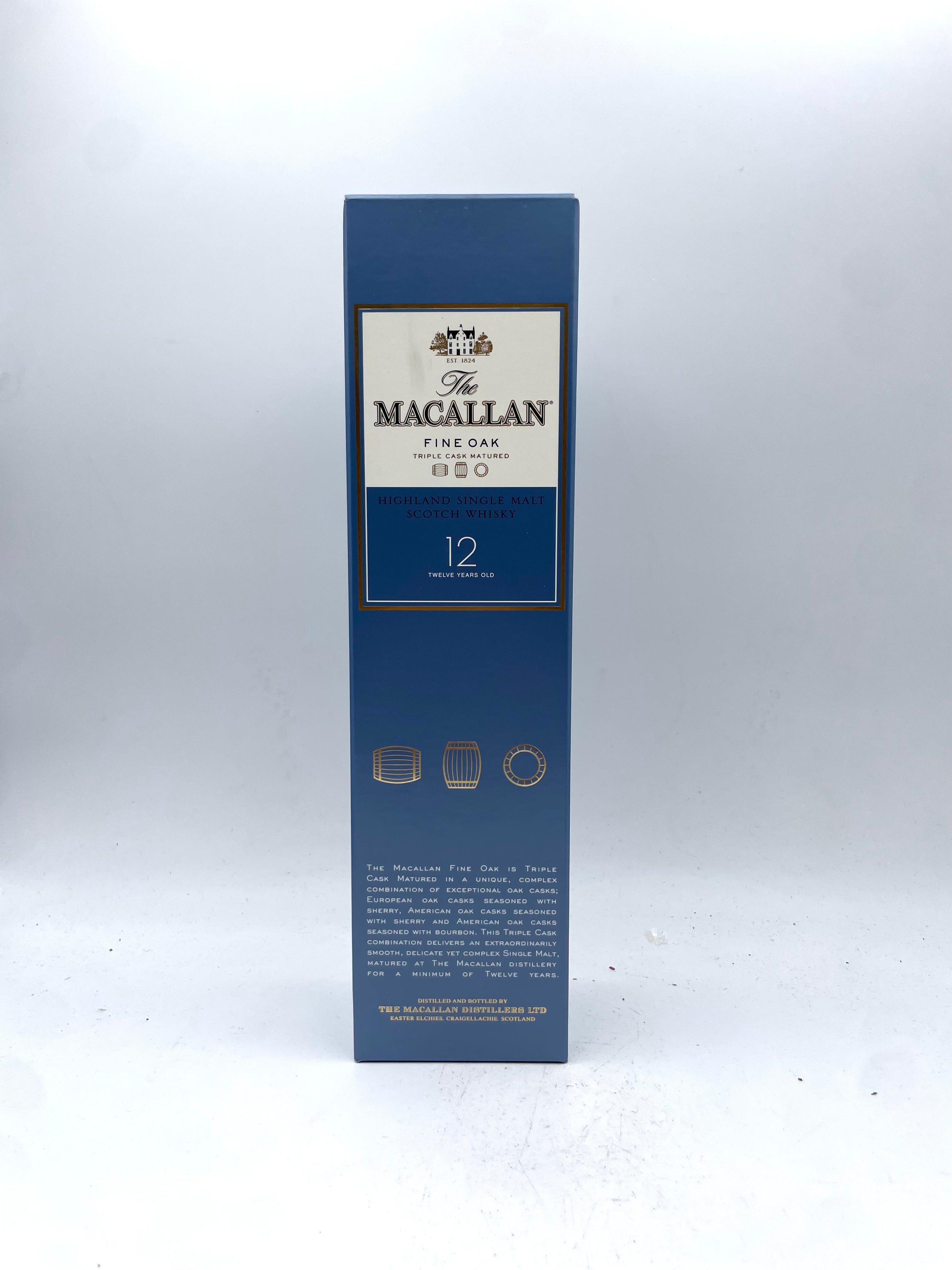 Macallan - 12 YO Fine Oak Highland Single Malt Scotch Whisky - Anni '00s