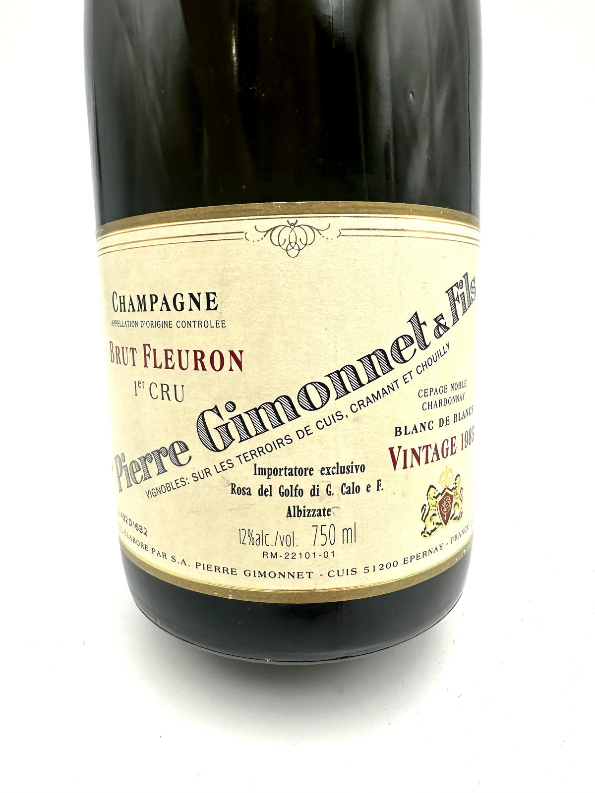 1985 - Pierre Gimonnet et Fils - Champagne Brut Fleuron 1er Cru