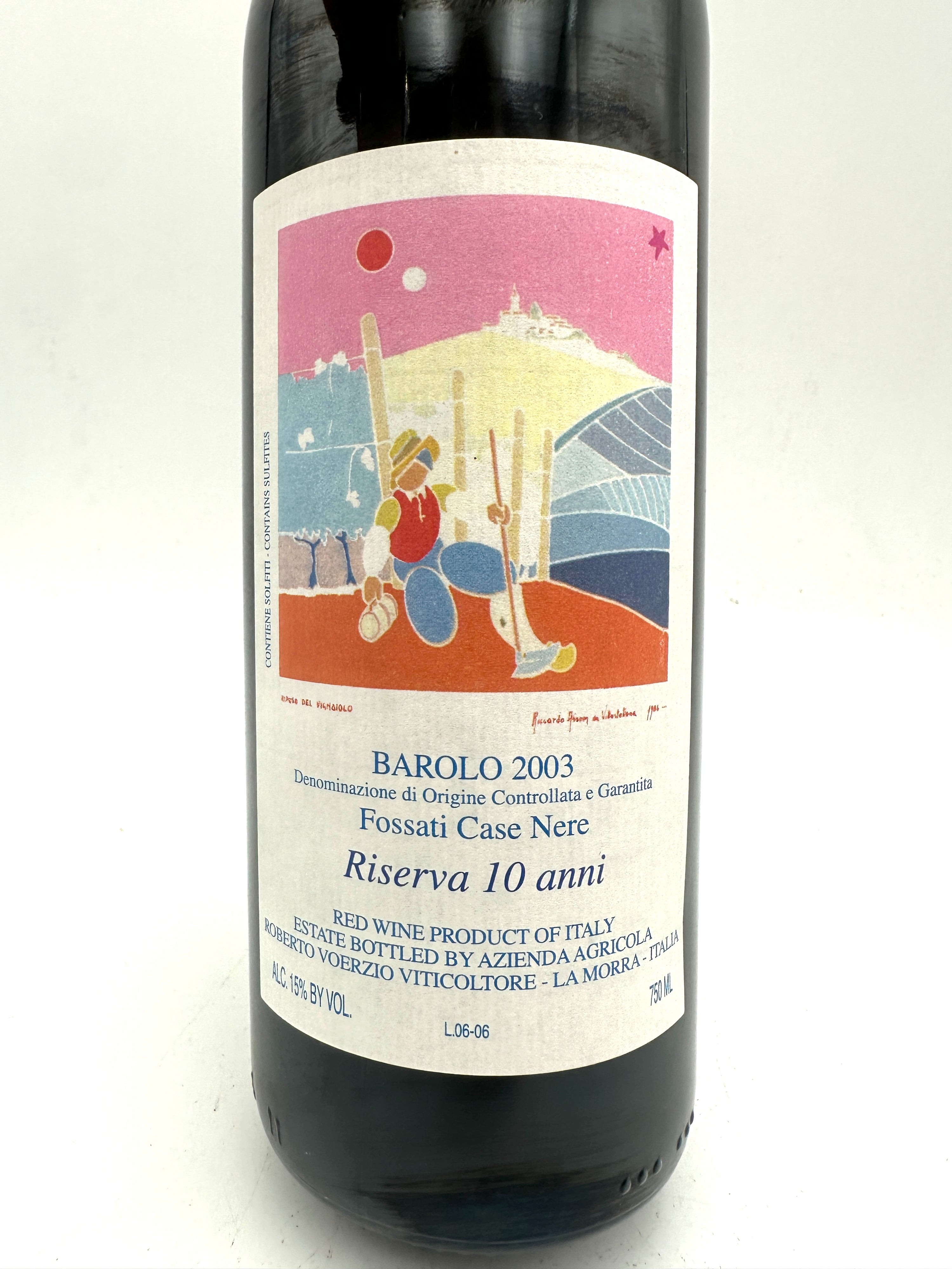 2003 - Roberto Voerzio - Barolo Fossati Case Nere Riserva 10 Anni