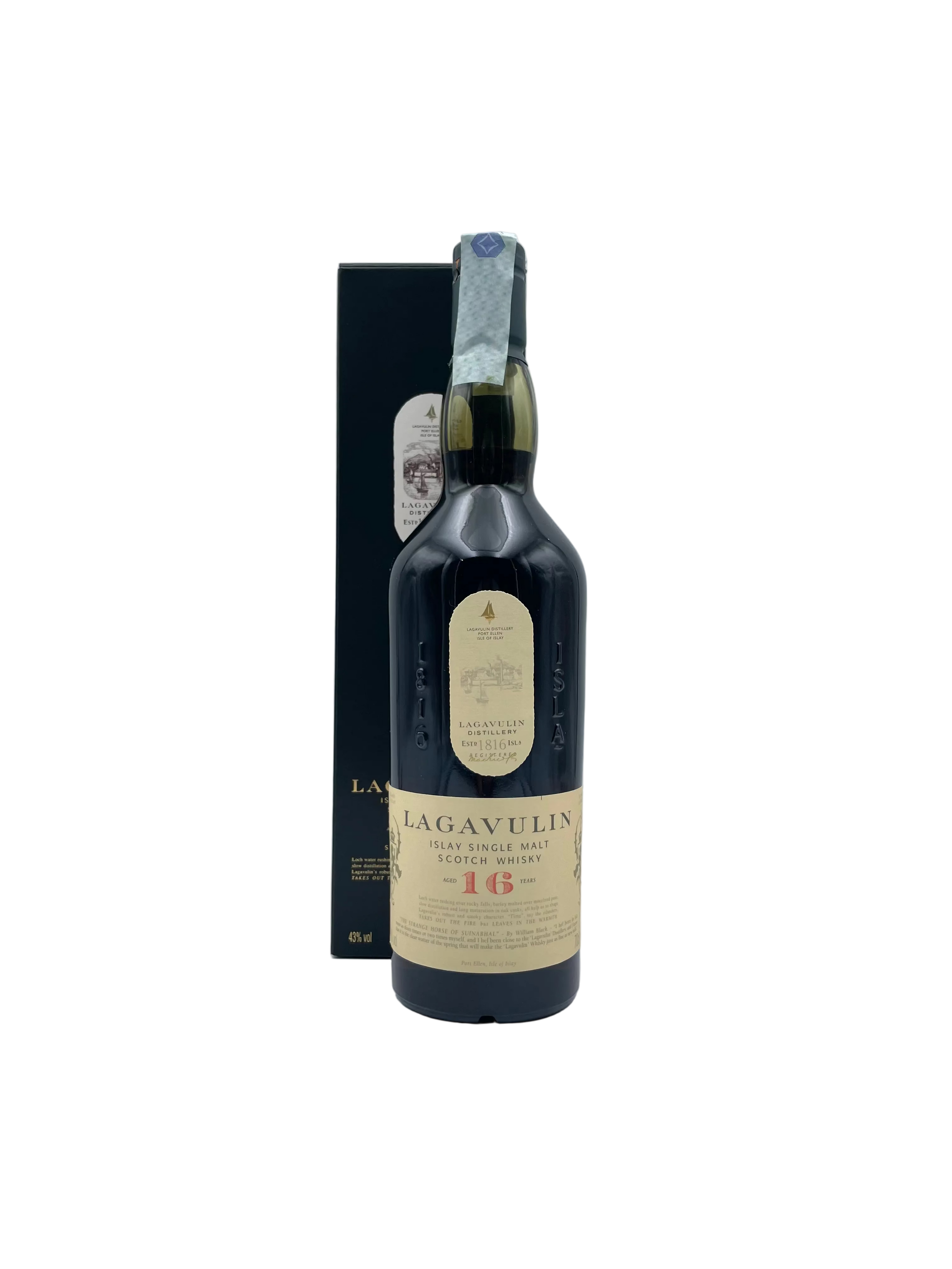 Lagavulin - 16 YO Islay Single Malt Scotch Whisky - Bottl. 2008
