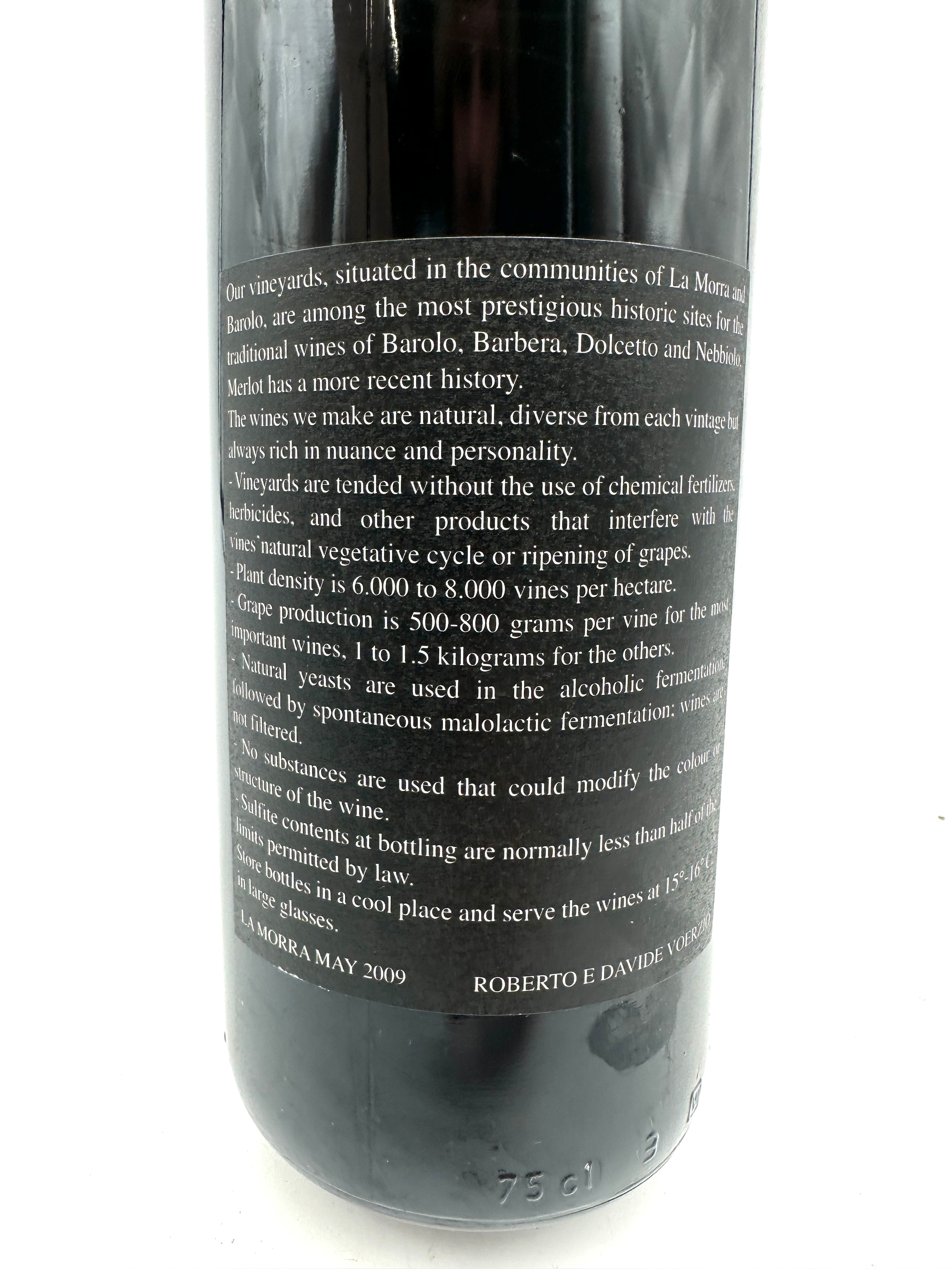 2003 - Roberto Voerzio - Barolo Fossati Case Nere Riserva 10 Anni