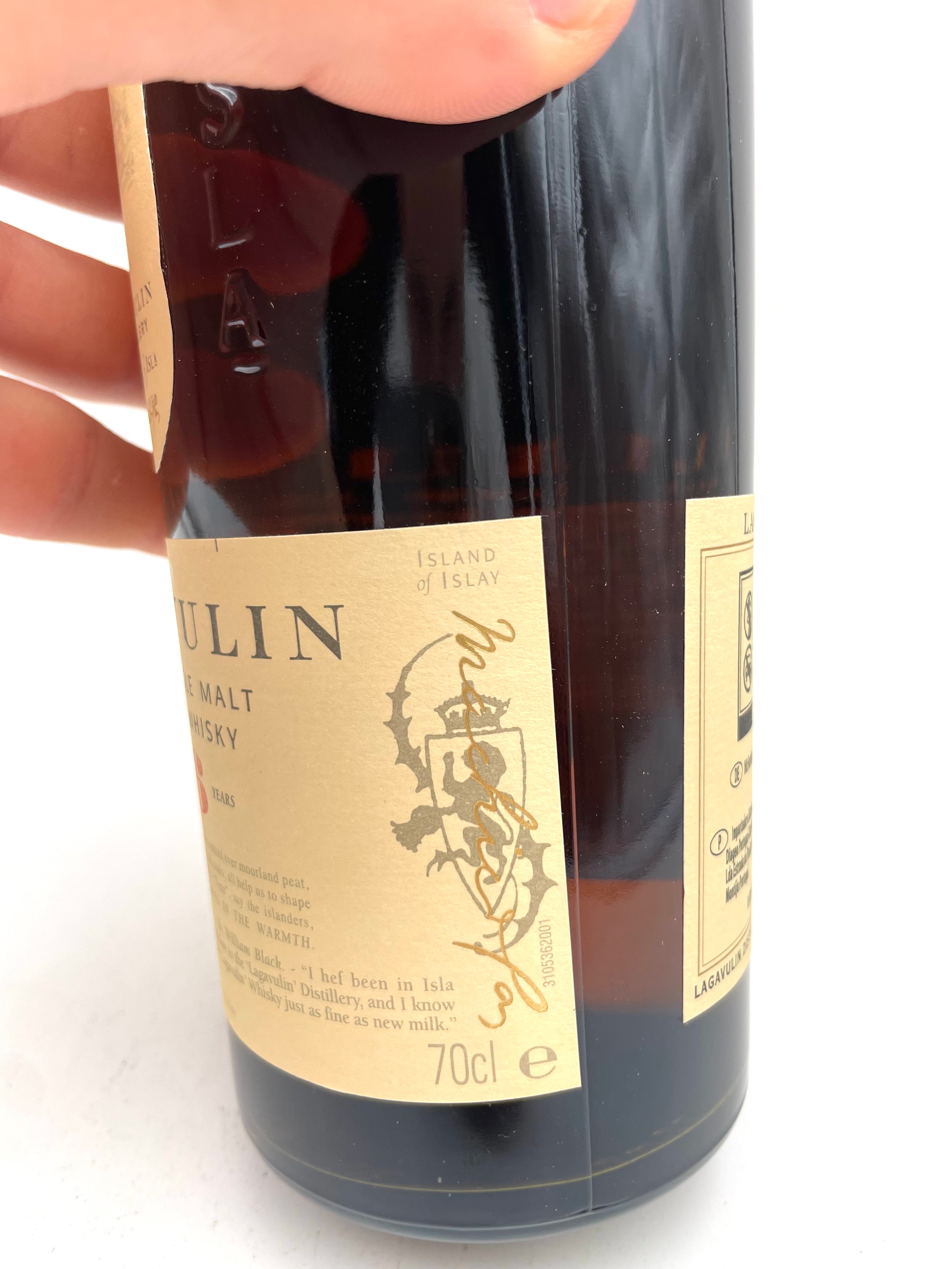 Lagavulin - 16 YO Islay Single Malt Scotch Whisky - Bottl. 2008