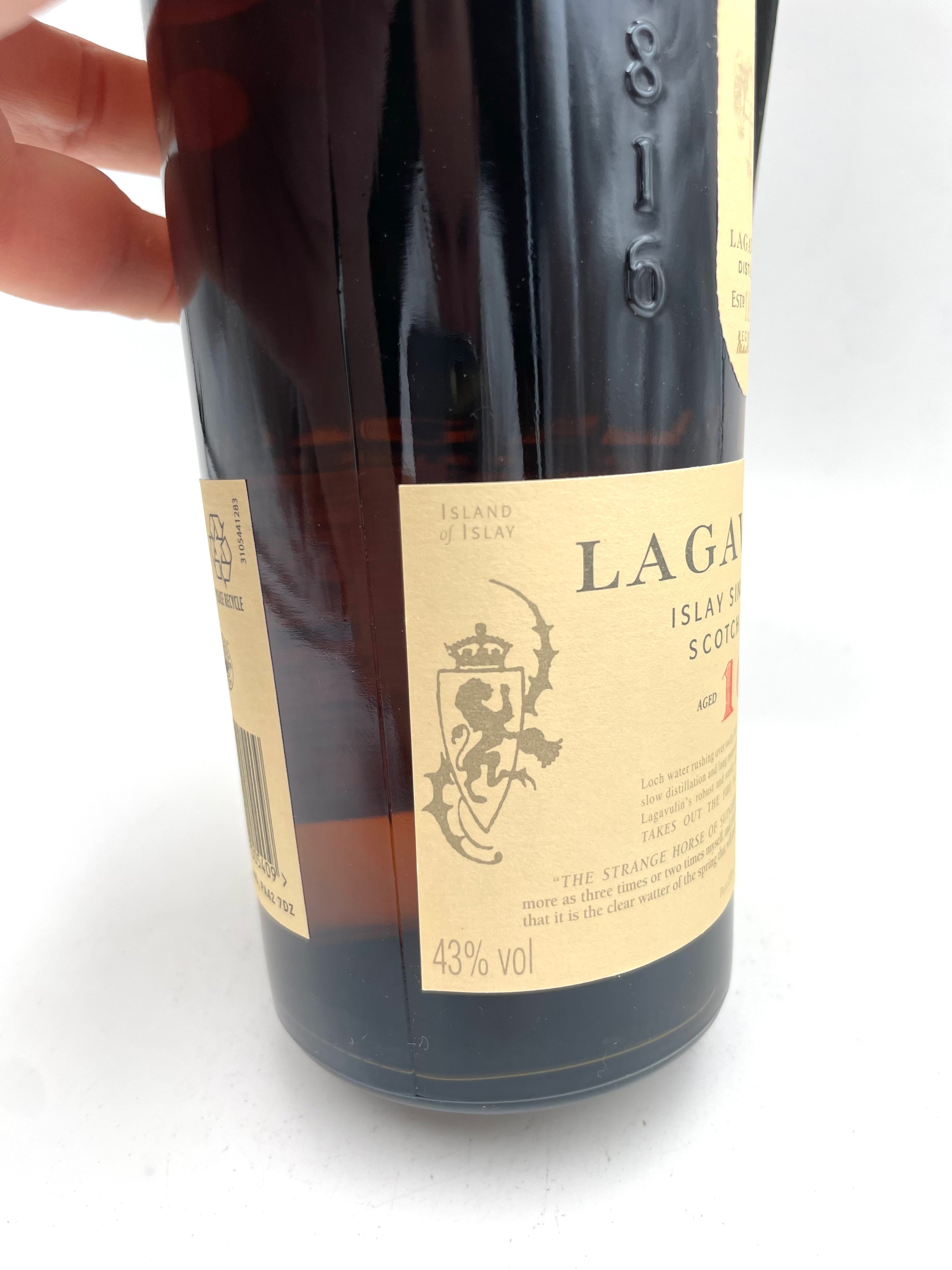 Lagavulin - 16 YO Islay Single Malt Scotch Whisky - Bottl. 2008