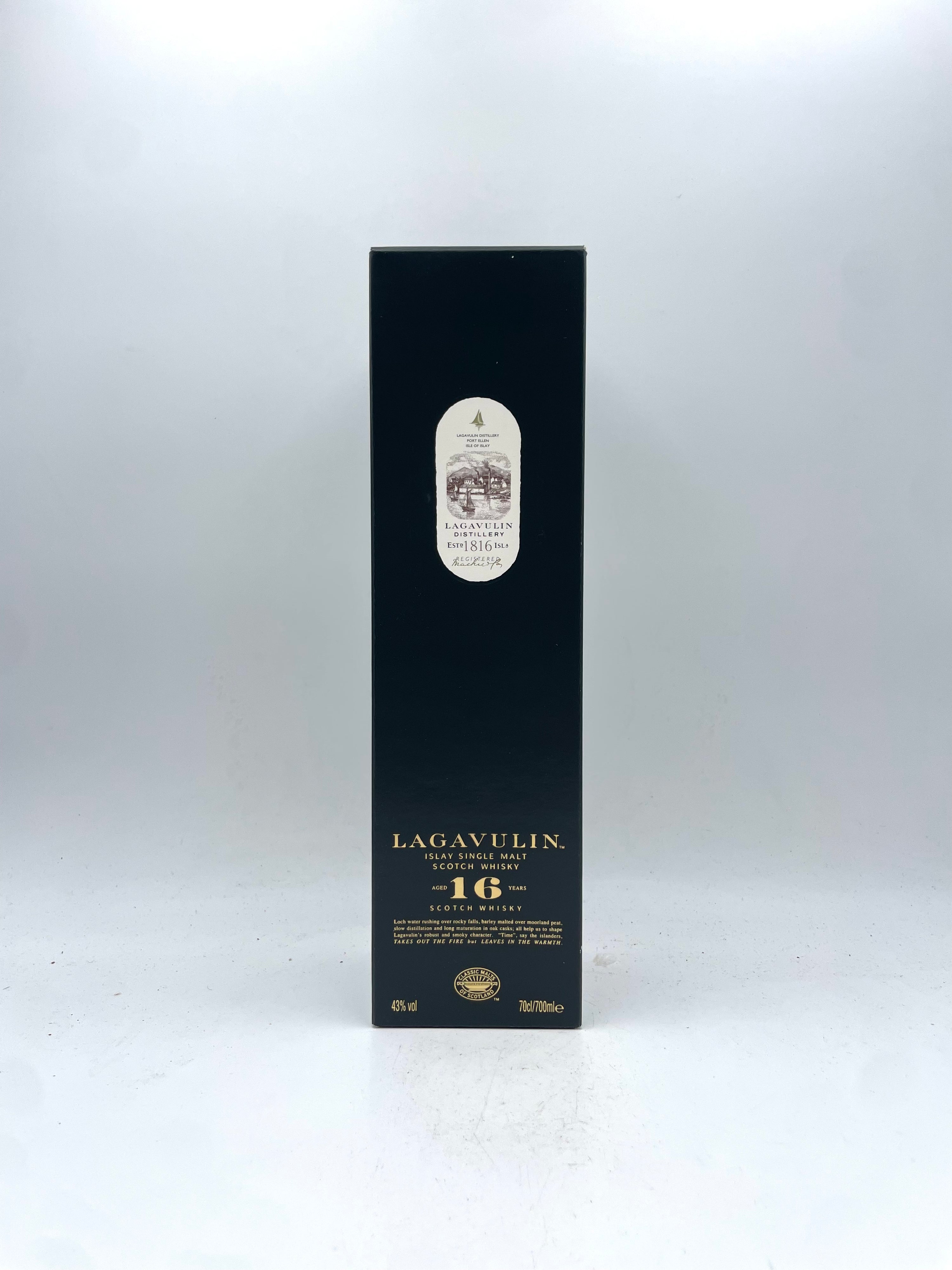 Lagavulin - 16 YO Islay Single Malt Scotch Whisky - Bottl. 2008