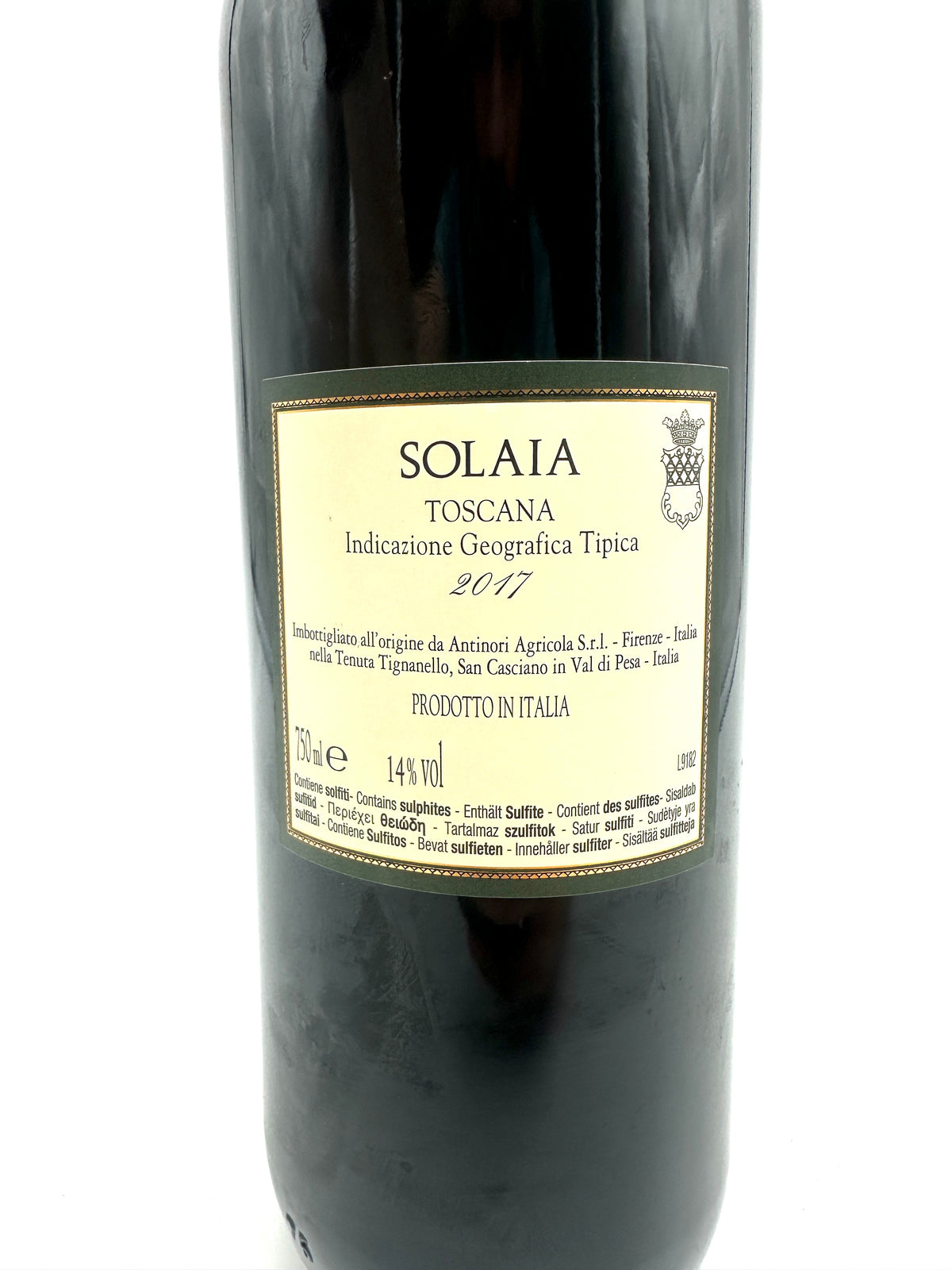 2017 - Antinori - Solaia