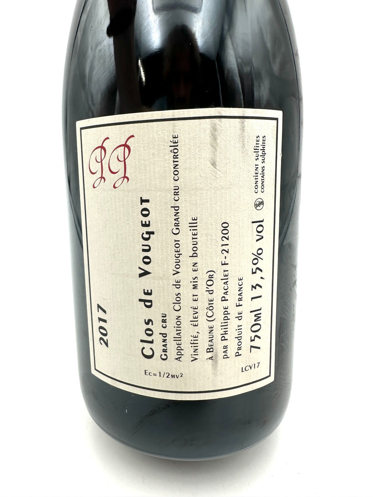2017 - Philippe Pacalet - Clos Vougeot Grand Cru