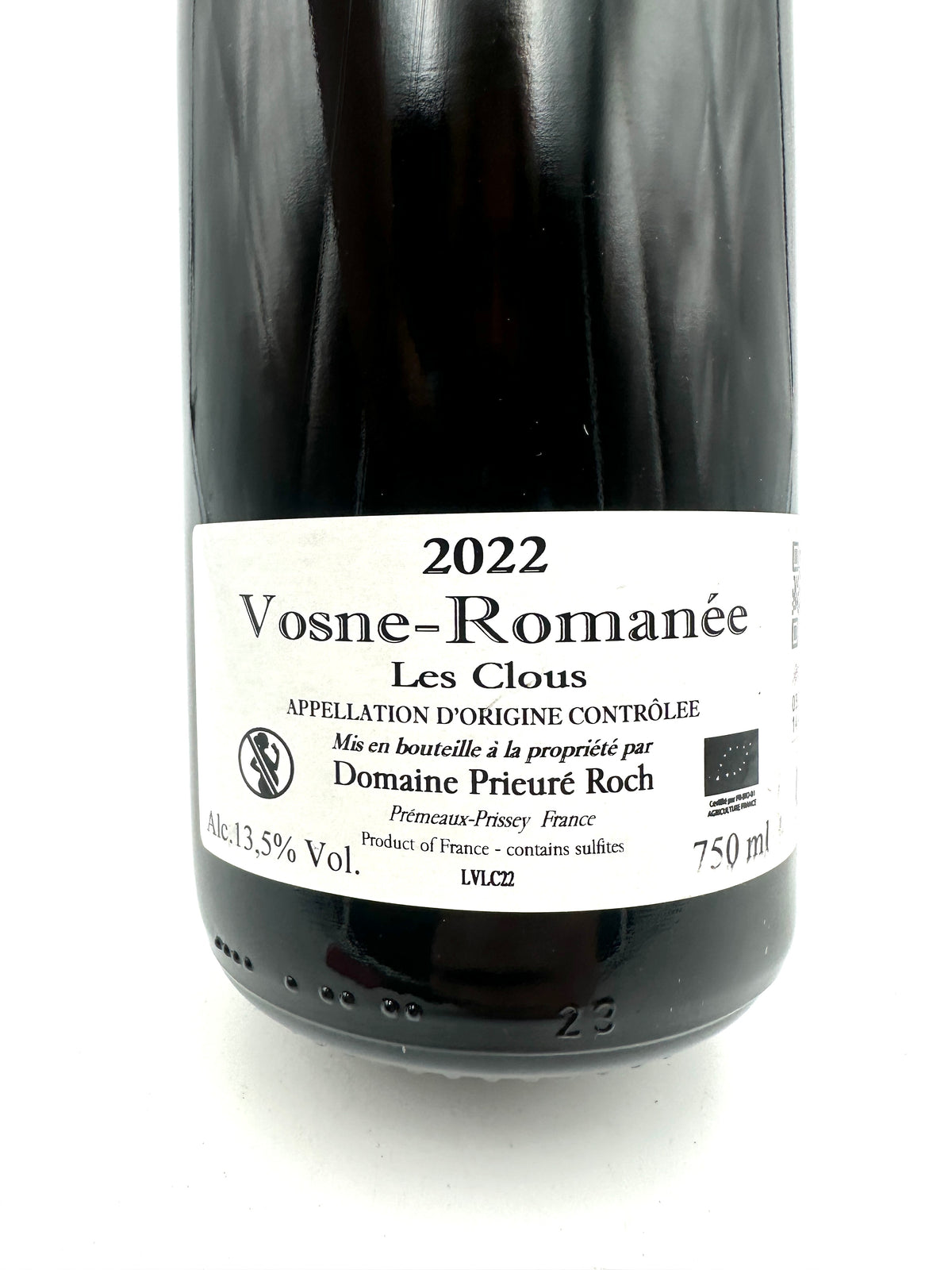 2022 - Domaine Prieuré Roch - Vosne-Romanée Les Clous