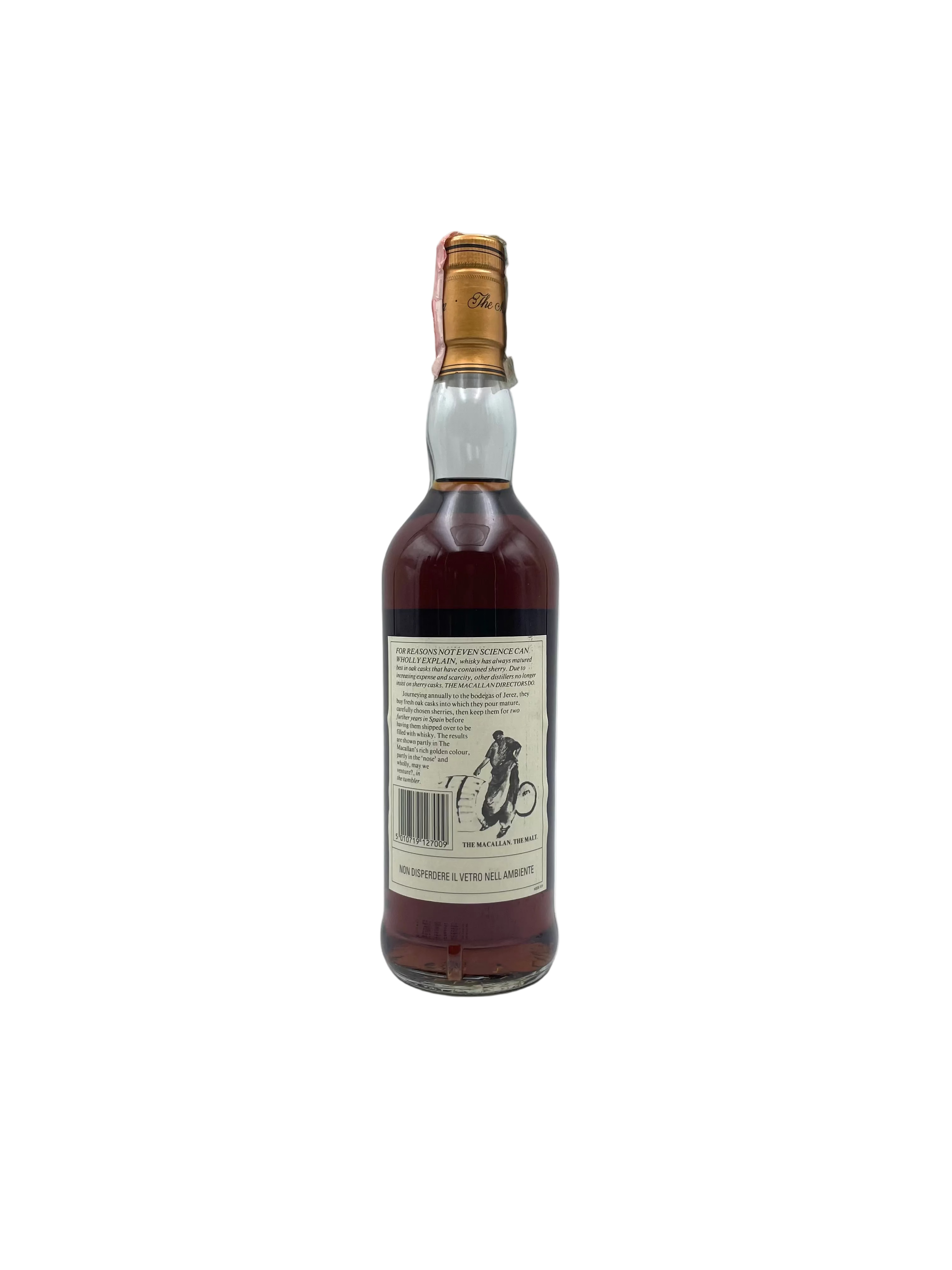 Macallan - 12 Years Old Single Highland Malt Scotch Whisky - 1990s