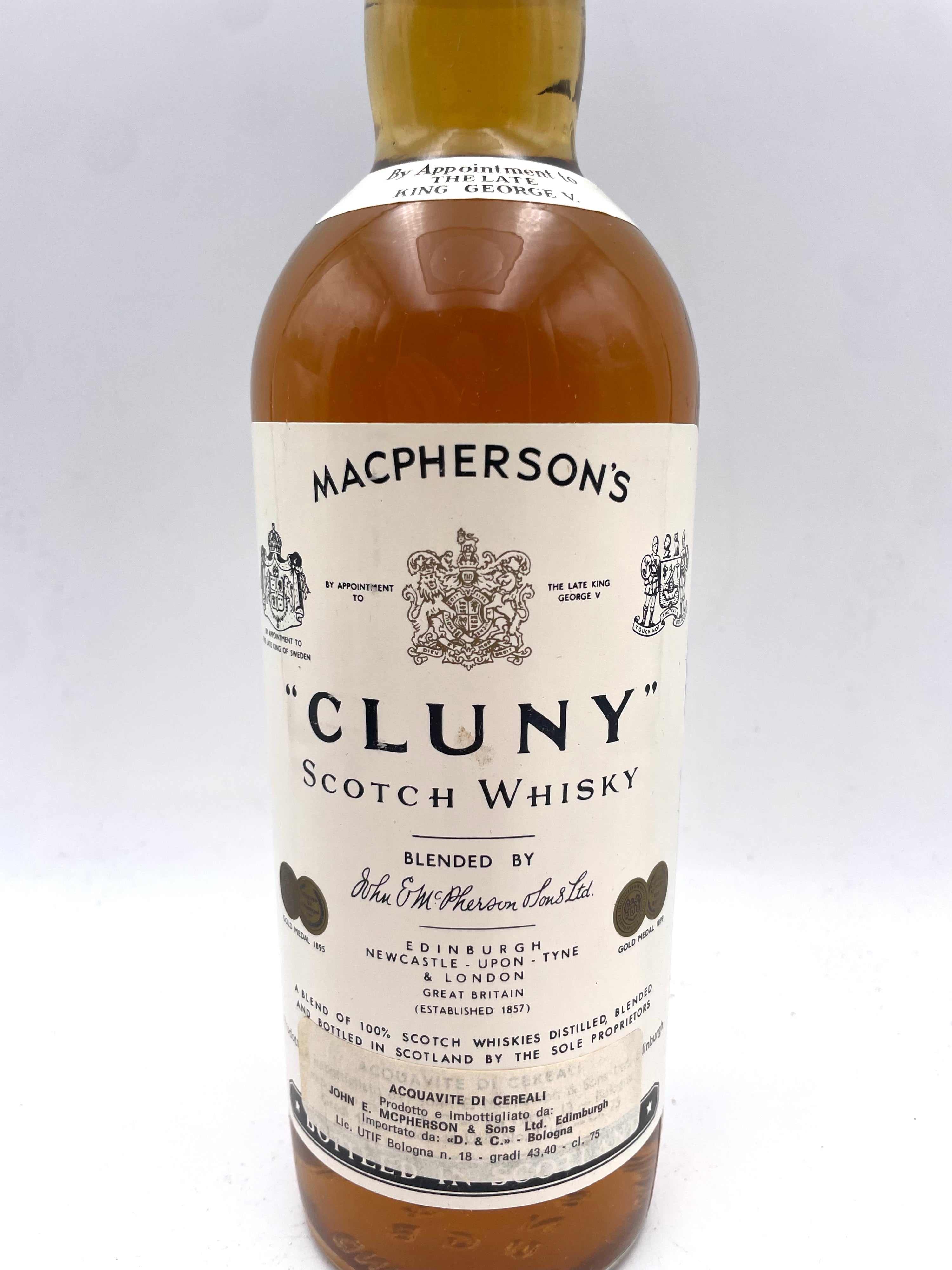 Macpherson's - Cluny 10 YO Blend Scotch Whisky - Anni '70s