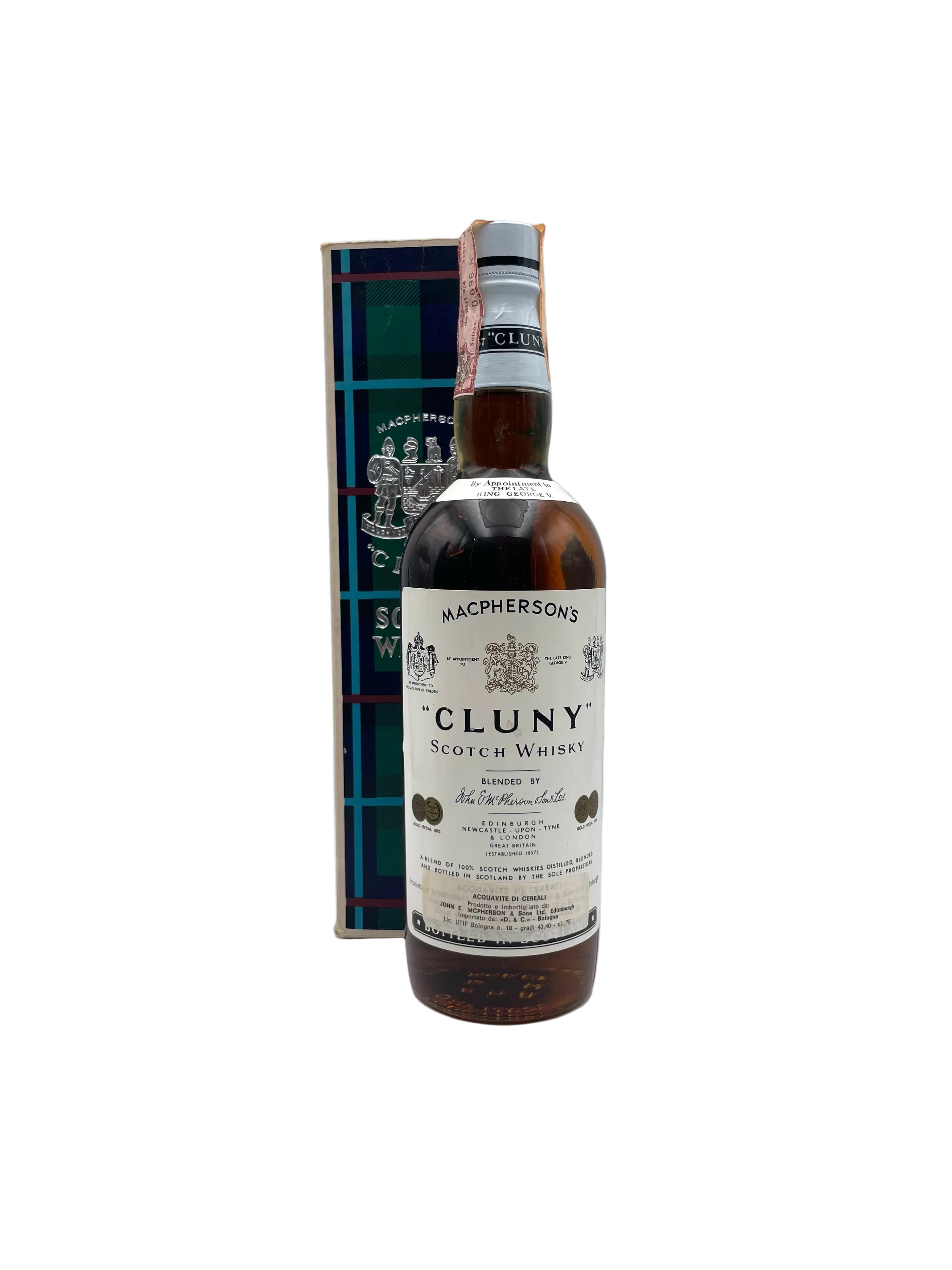 Macpherson's - Cluny 10 YO Blend Scotch Whisky - Anni '70s