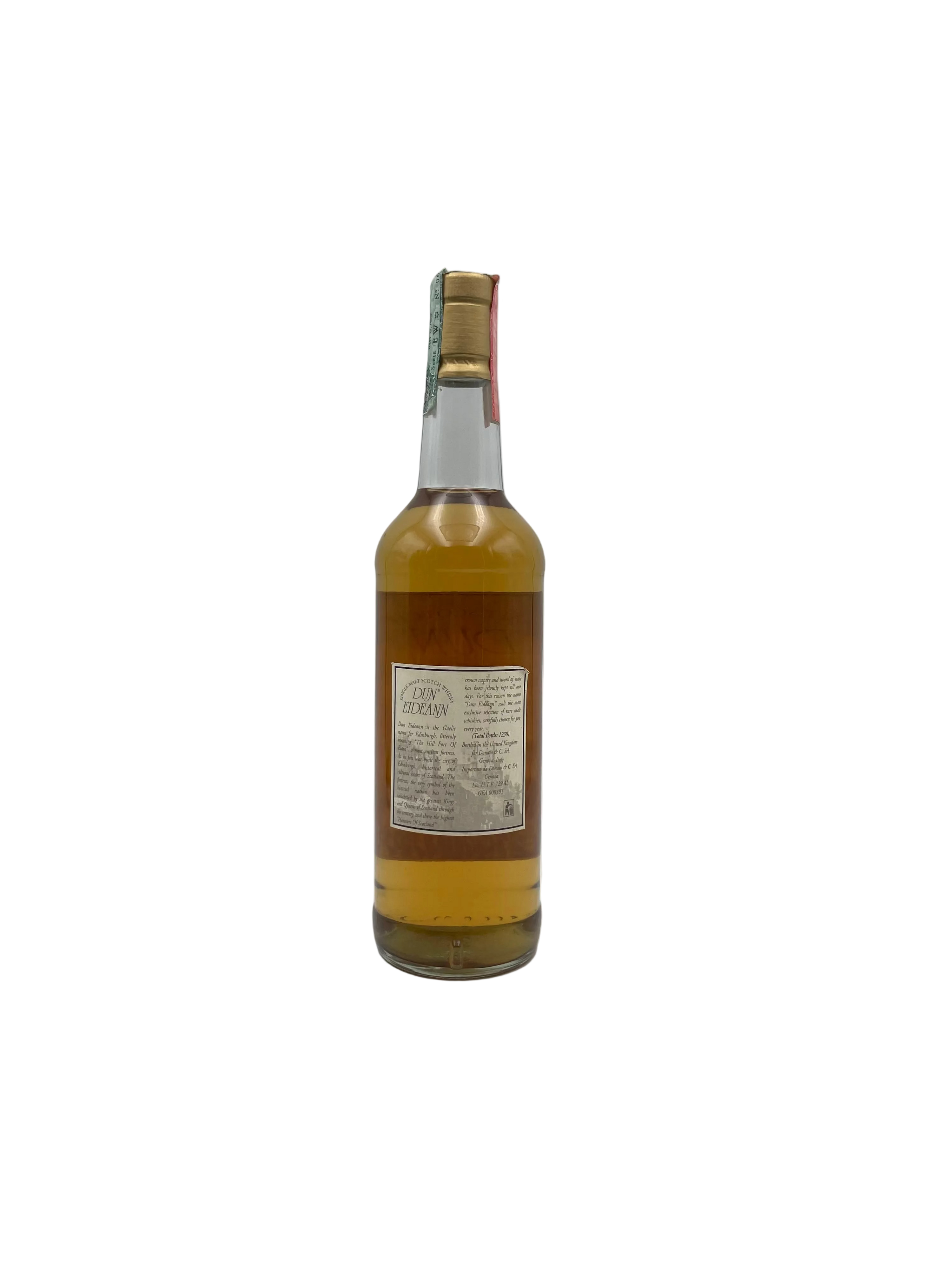 1989 - Caol Ila - Dun Eideann 10 YO Single Malt Scotch Whisky - Bottl. 1999