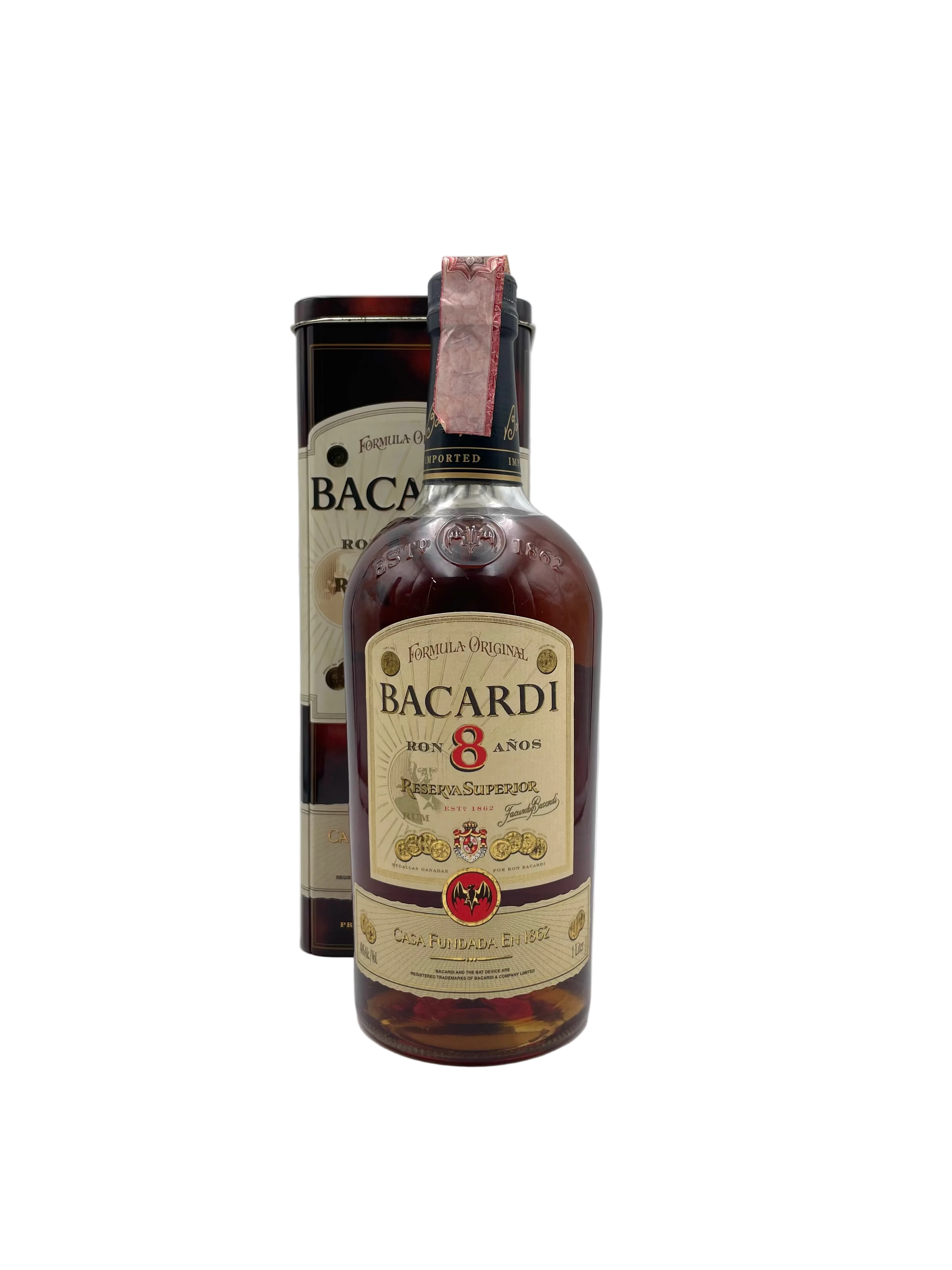 Bacardi - Ron 8 Anos Reserva Superior - Anni '90s