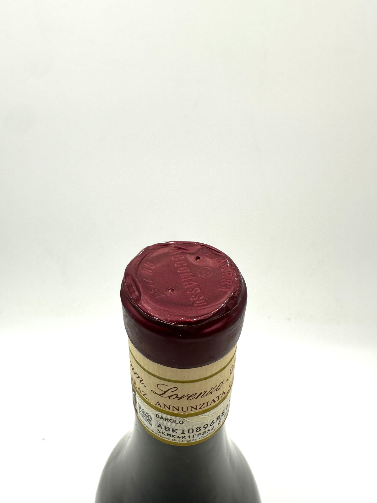 2012 - Cav. Lorenzo Accomasso - Barolo Annunziata