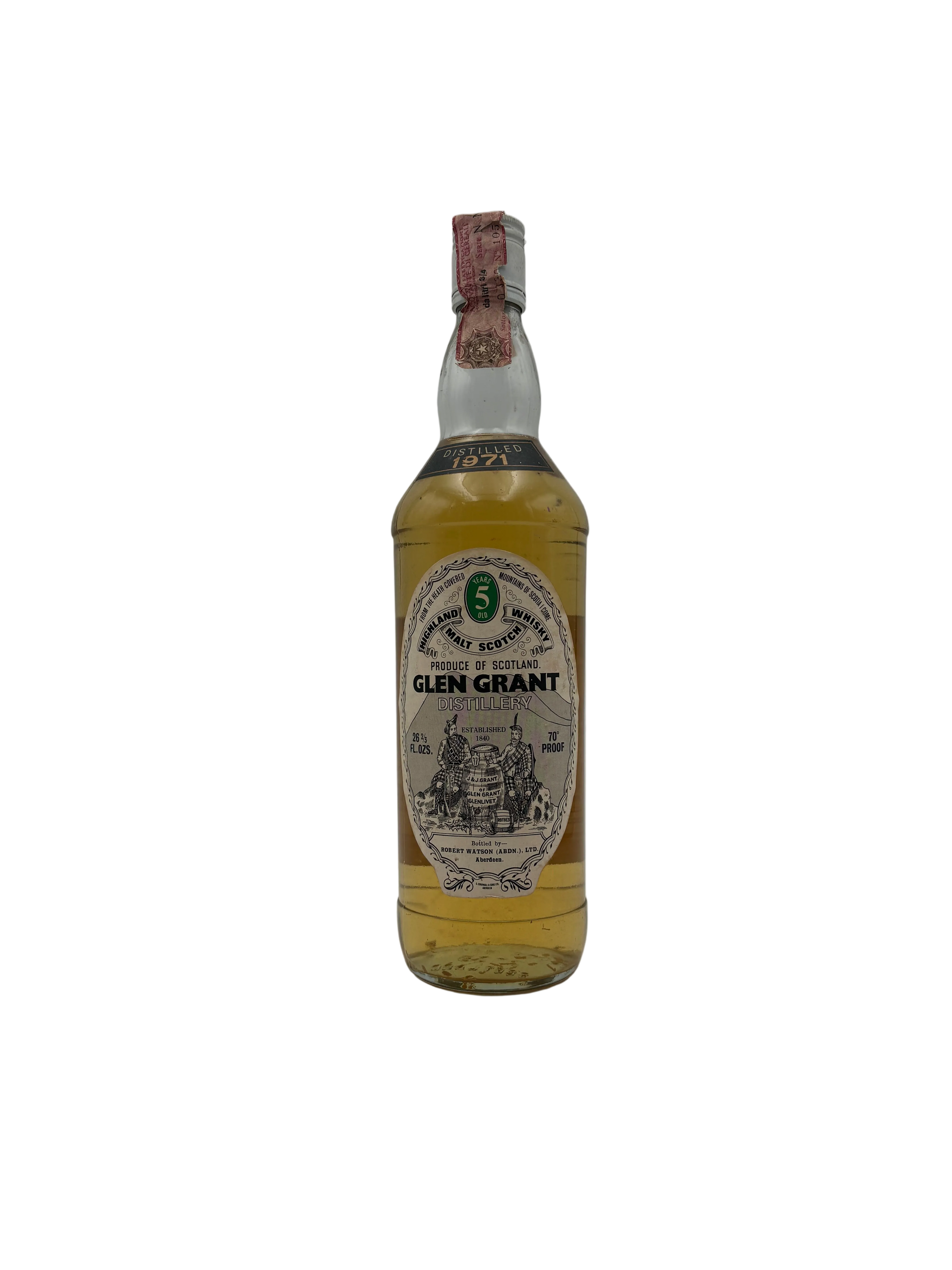 1971 - Glen Grant - Pure Malt Scotch Whisky - 5 Years Old