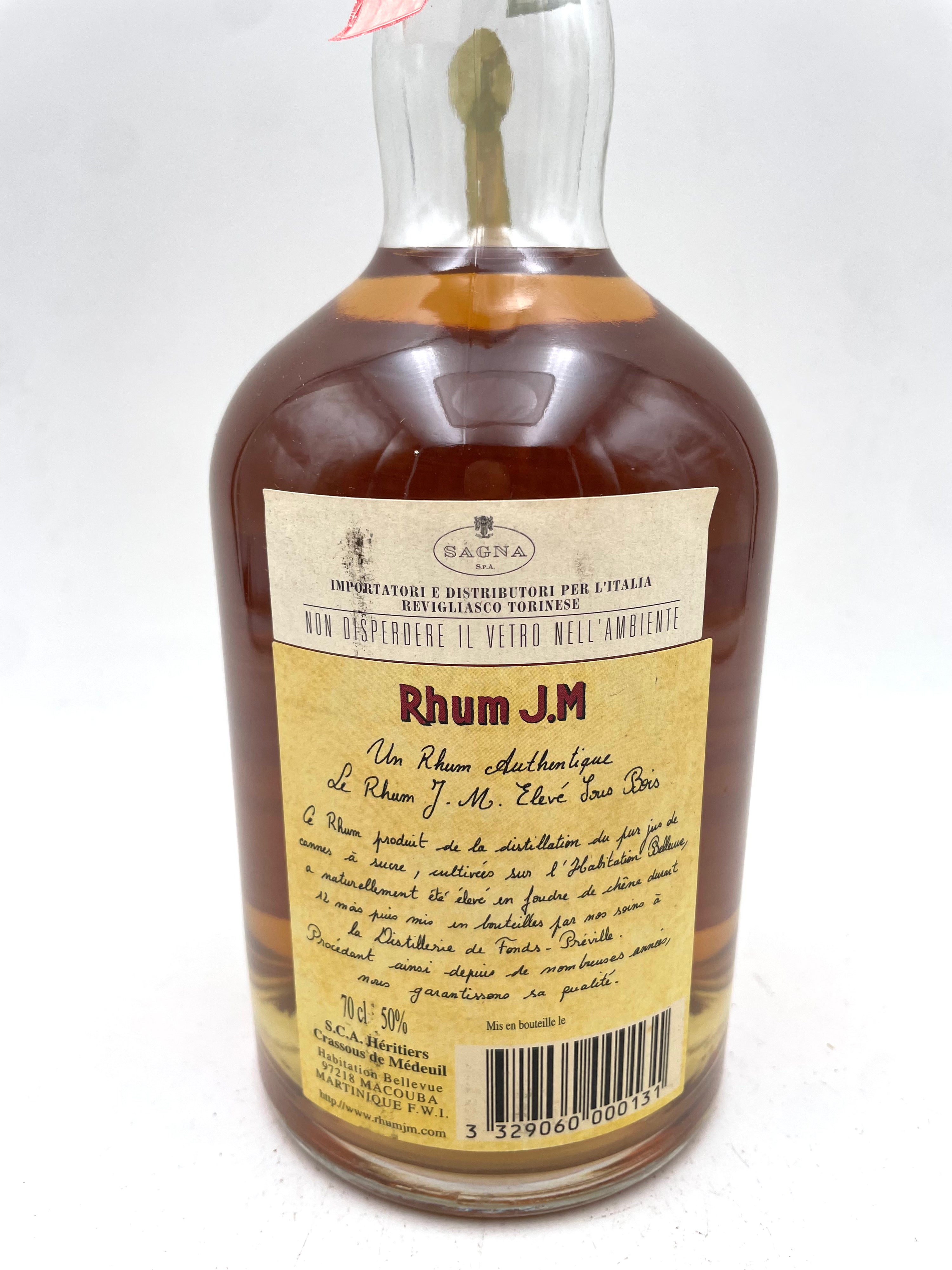 J.M - Rhum Agricole - Martinique - Anni '90s