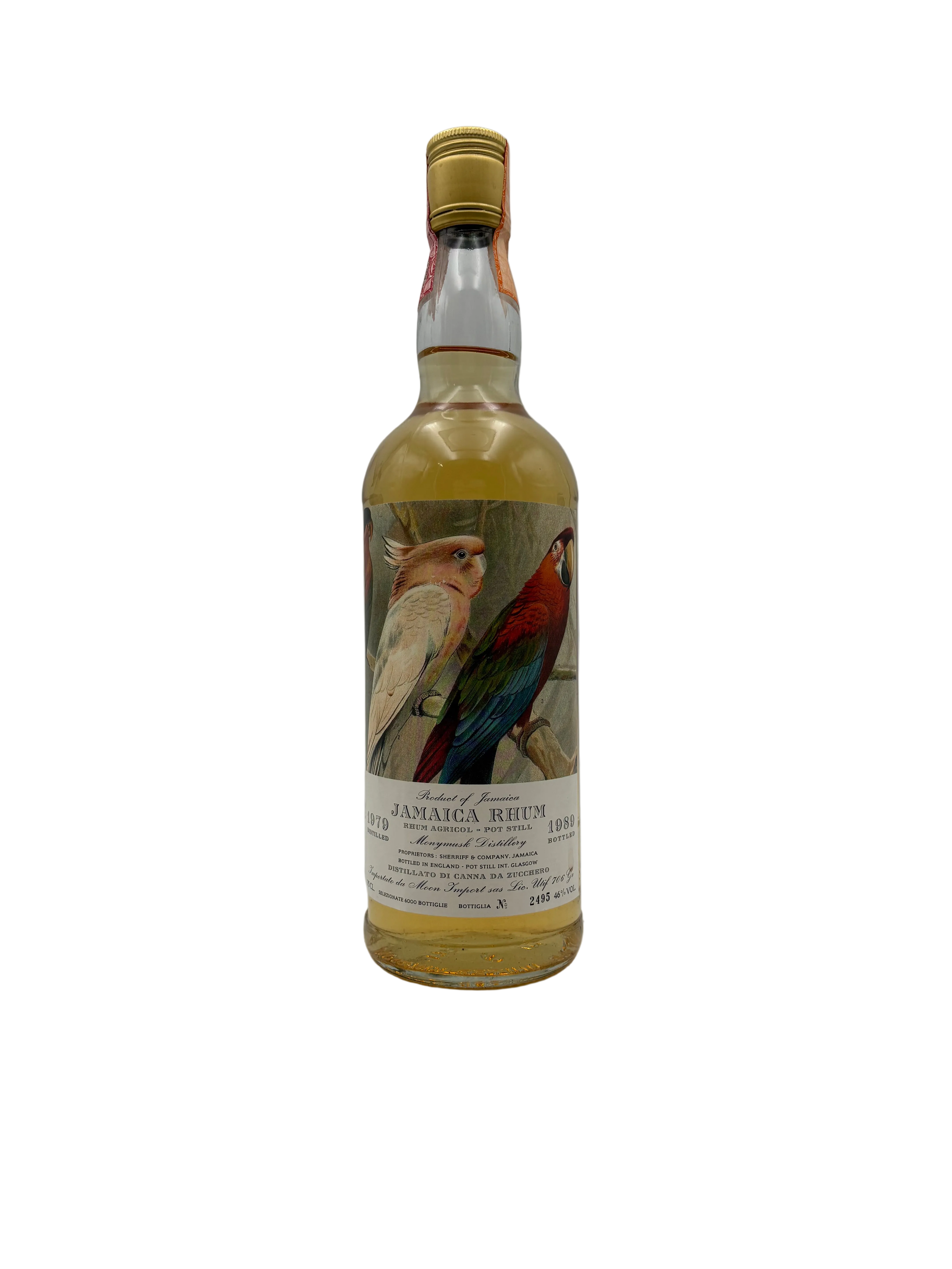 1979 - Moon Import - Jamaica Rhum Monymusk Distillery - Bottled 1989