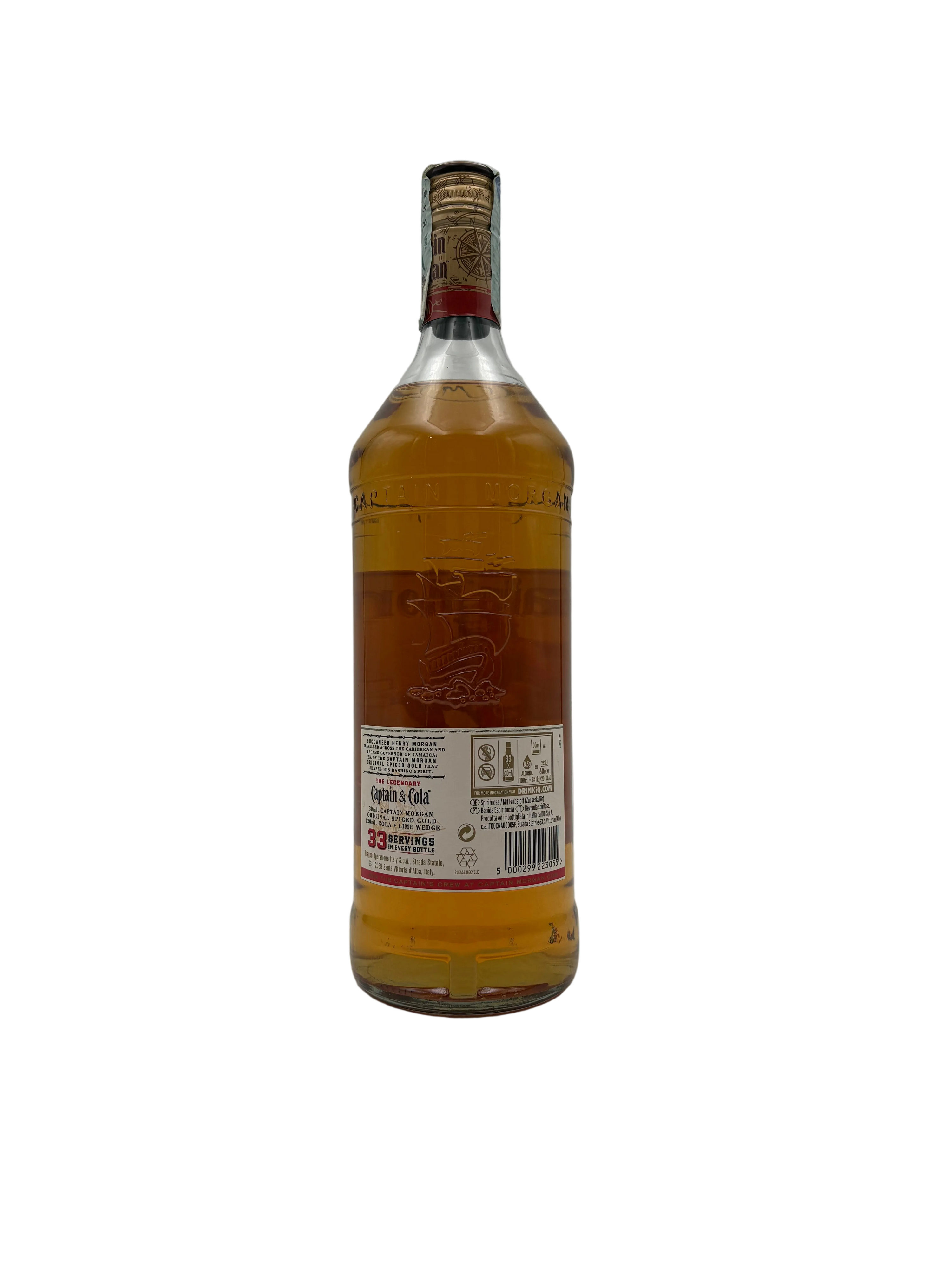 Captain Morgan - Original Spiced Gold - Anni 2010s