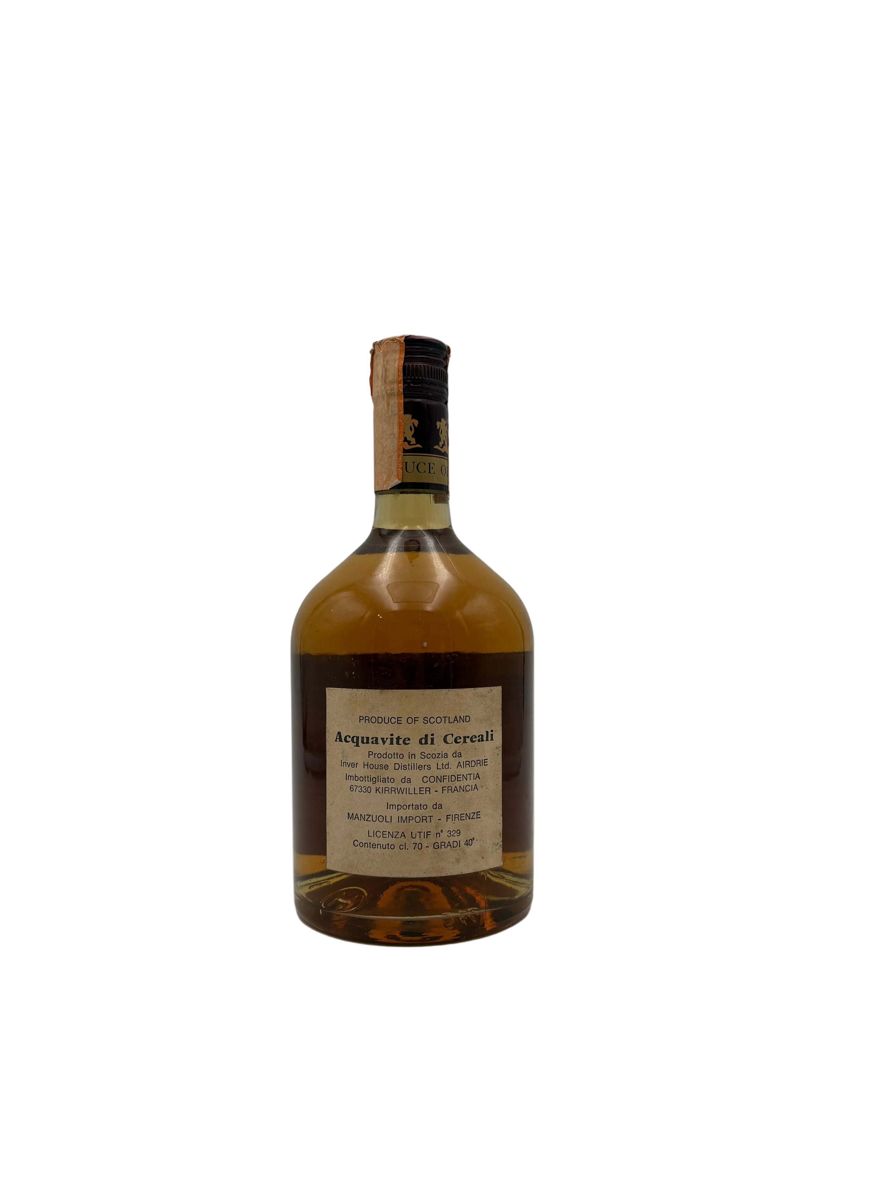 Cromwell’s - 12 Years Old Scotch Whisky - 1980s