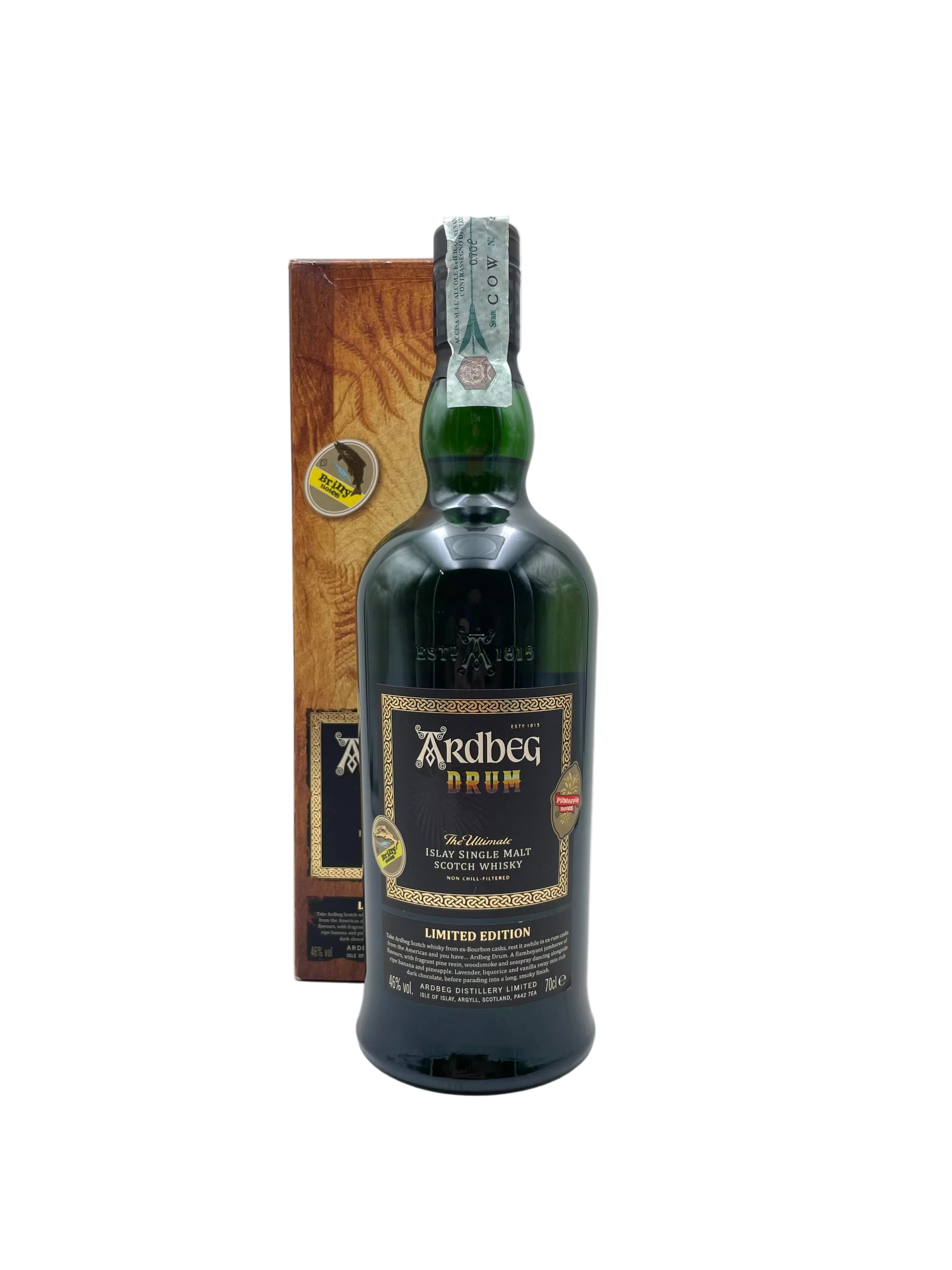 Ardbeg - Drum The Ultimate Islay Single Malt Scotch Whisky - Limited Edition - Anni '00s