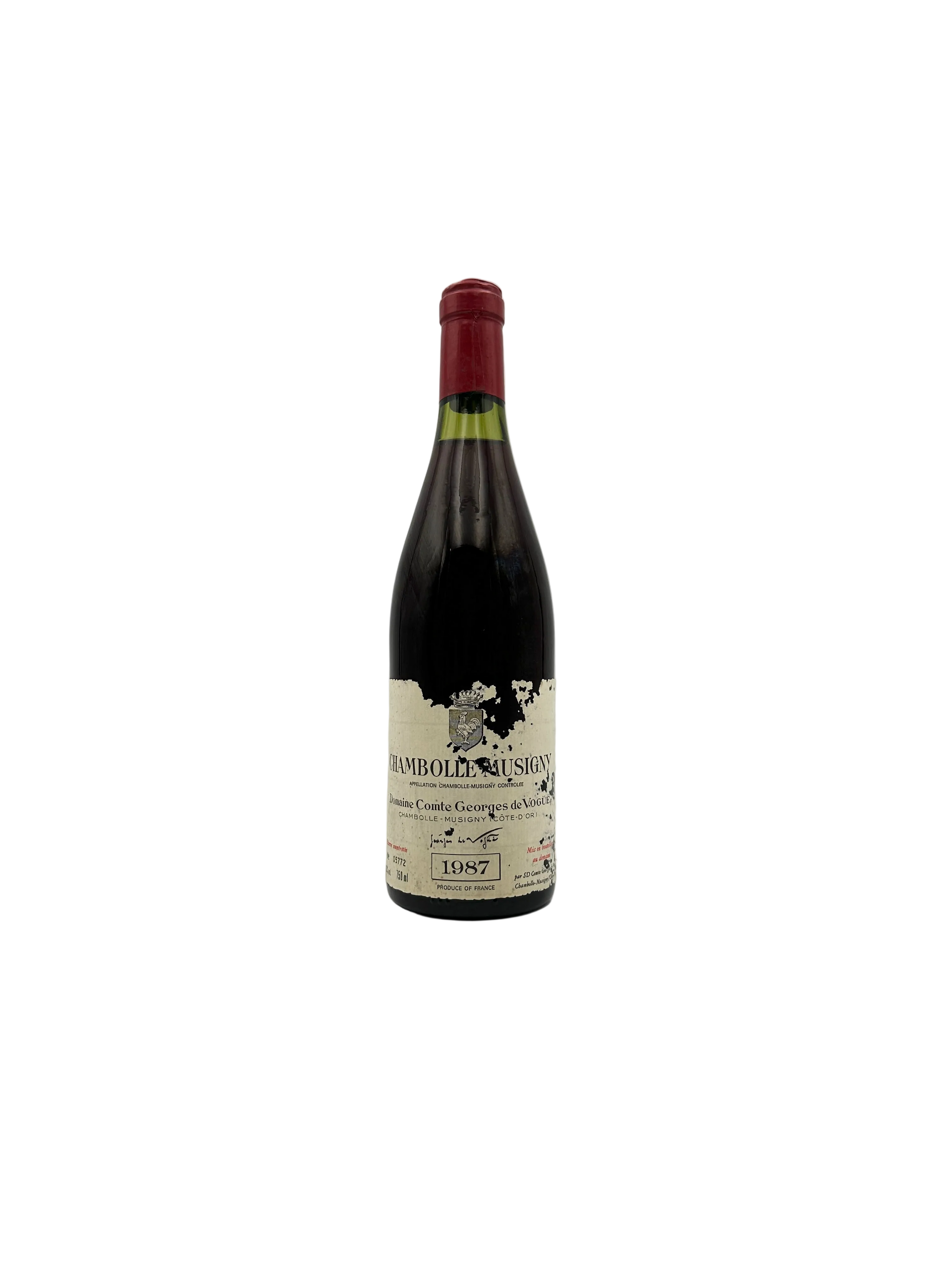 1987 - Domaine Comte Georges de Vogüé - Chambolle-Musigny