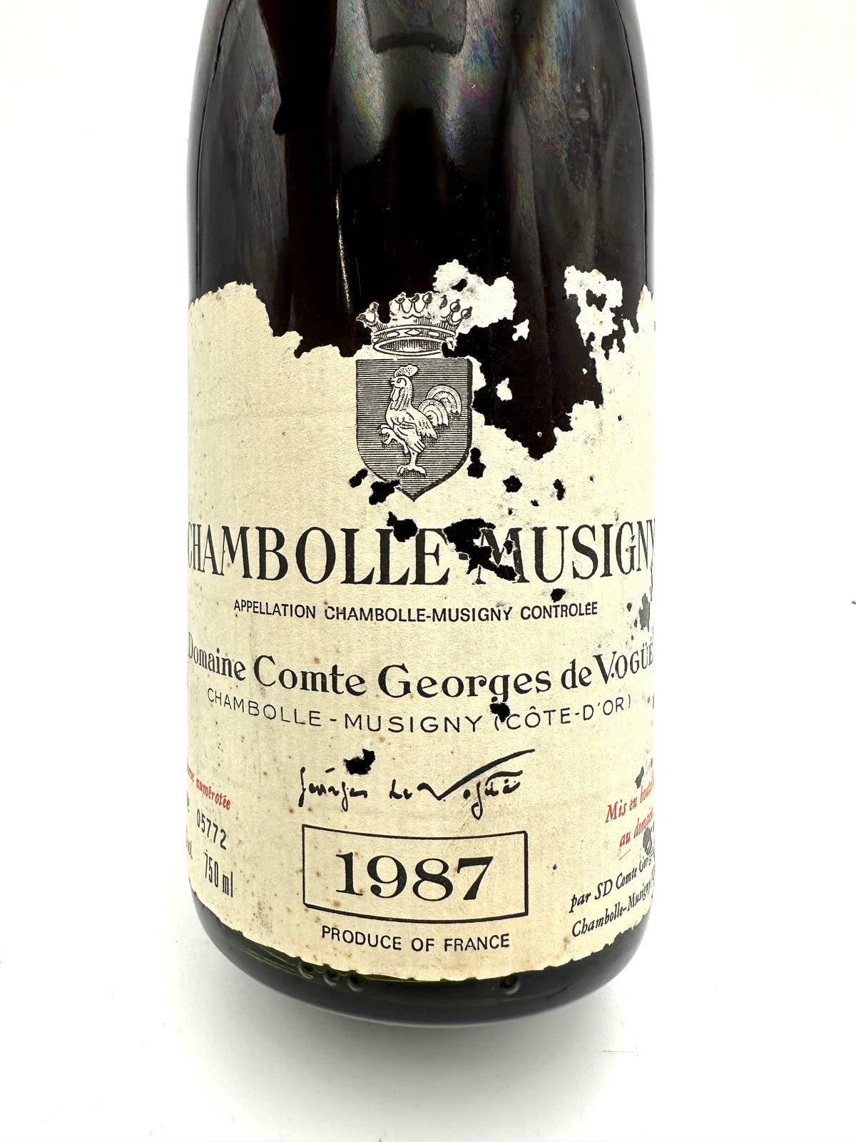 1987 - Domaine Comte Georges de Vogüé - Chambolle-Musigny