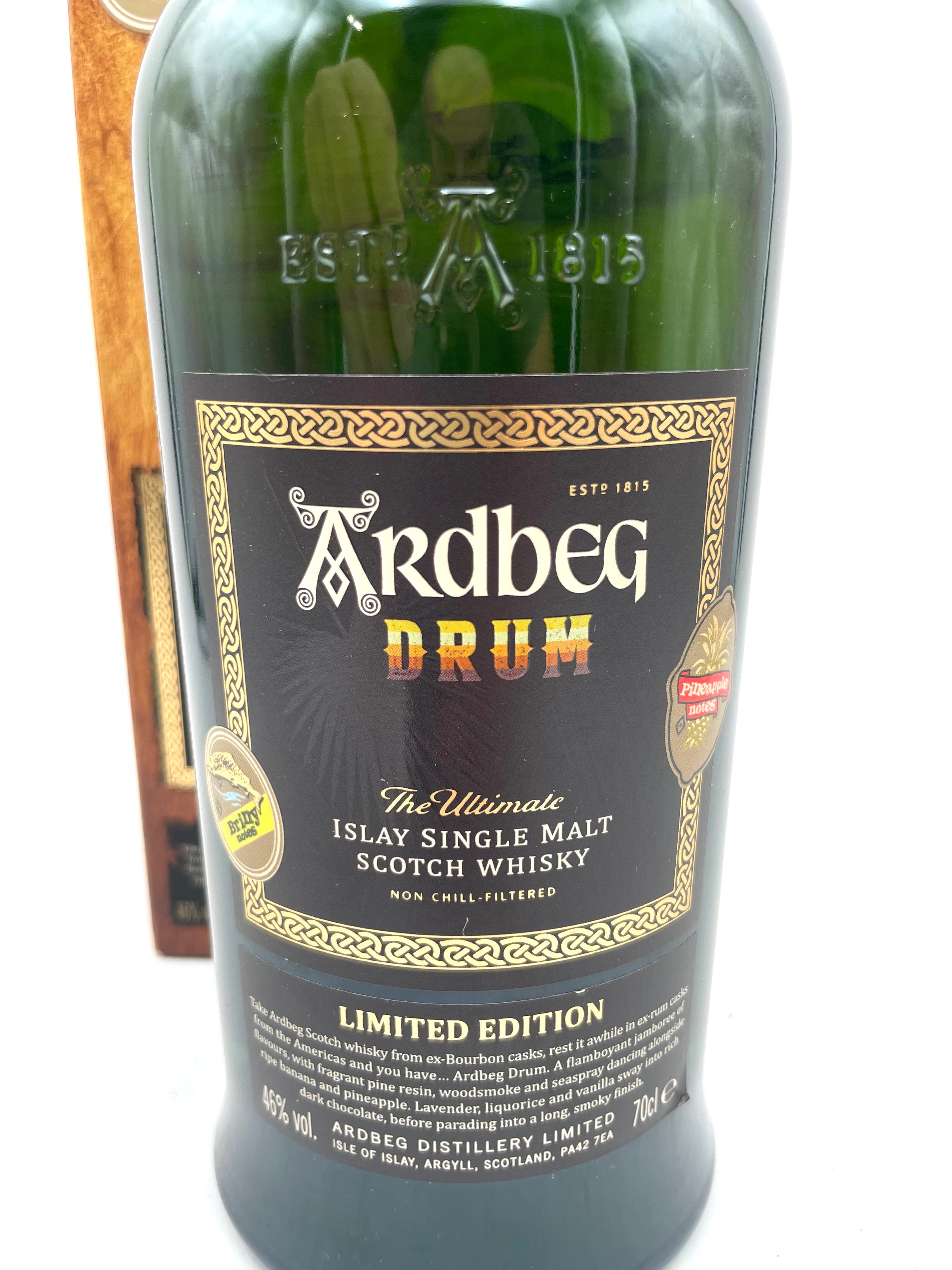 Ardbeg - Drum The Ultimate Islay Single Malt Scotch Whisky - Limited Edition - Anni '00s