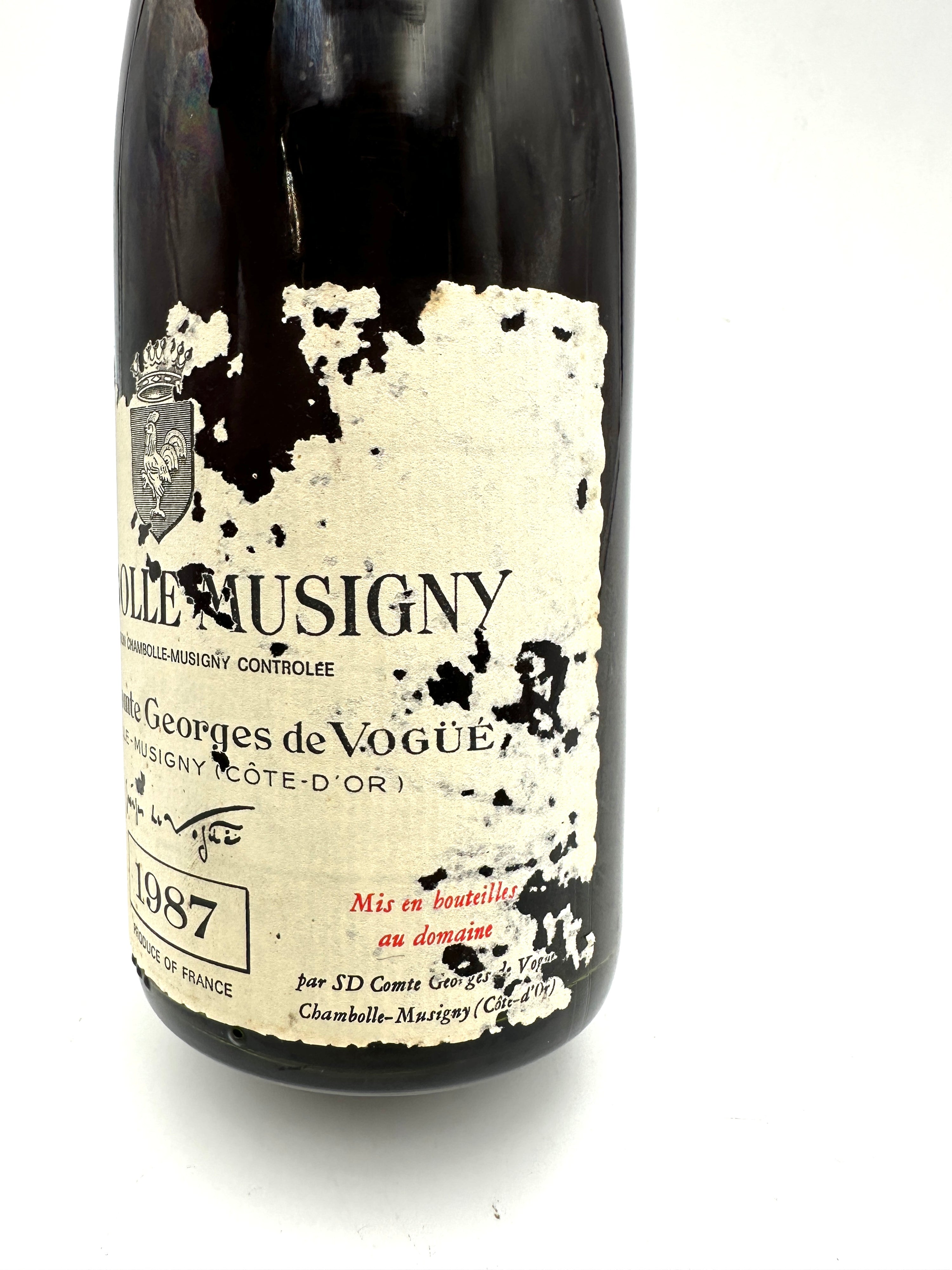 1987 - Domaine Comte Georges de Vogüé - Chambolle-Musigny