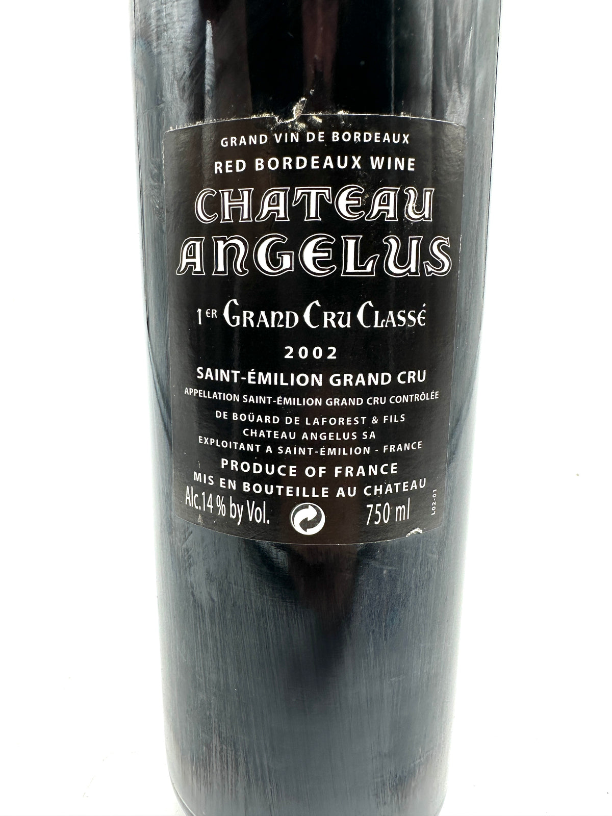 2002 - Chateau Angelus - 1er Grand Cru Classé A