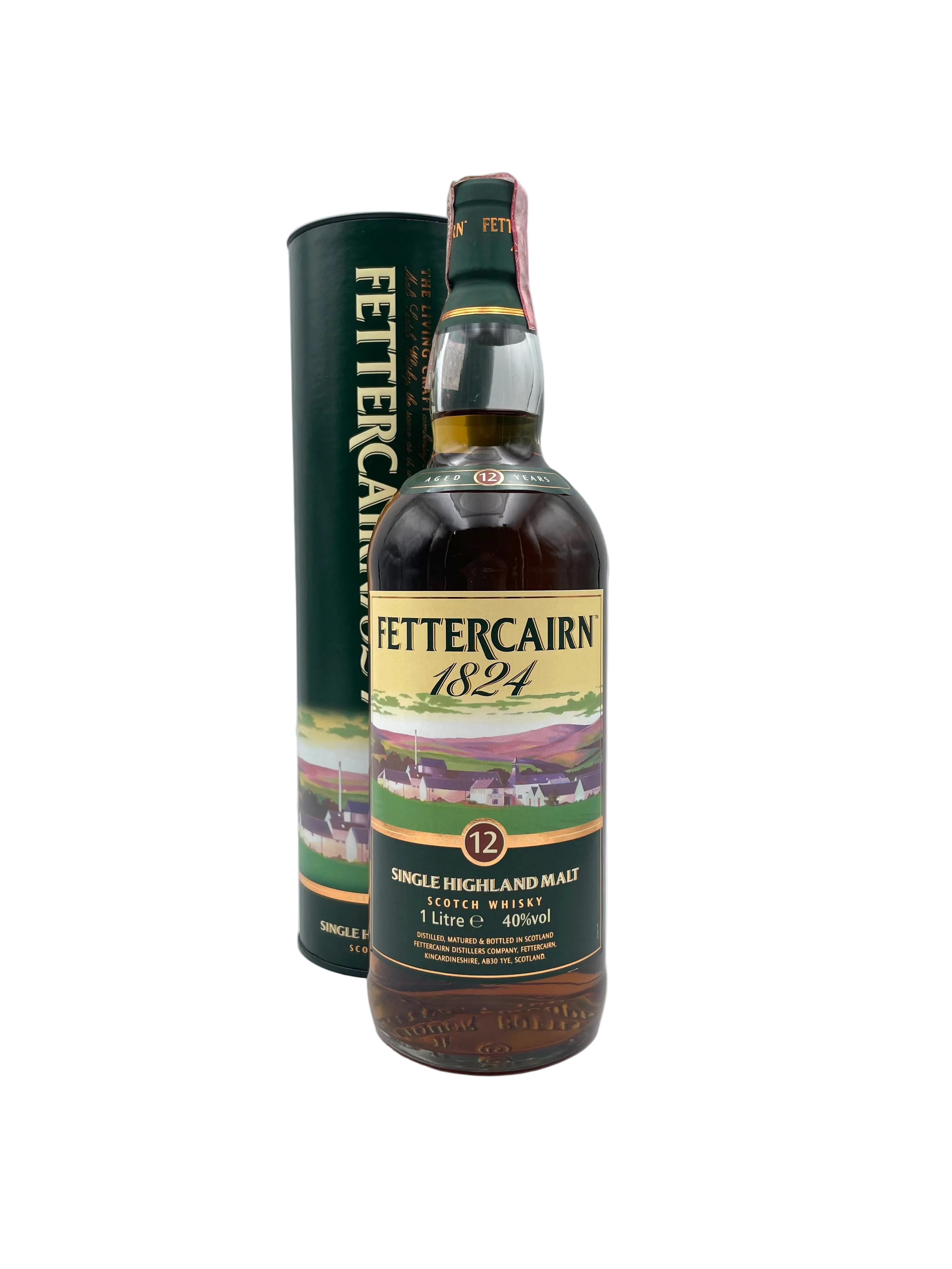 Fettercairn - 12 YO Single Highland Malt Scotch Whisky - Anni '90s