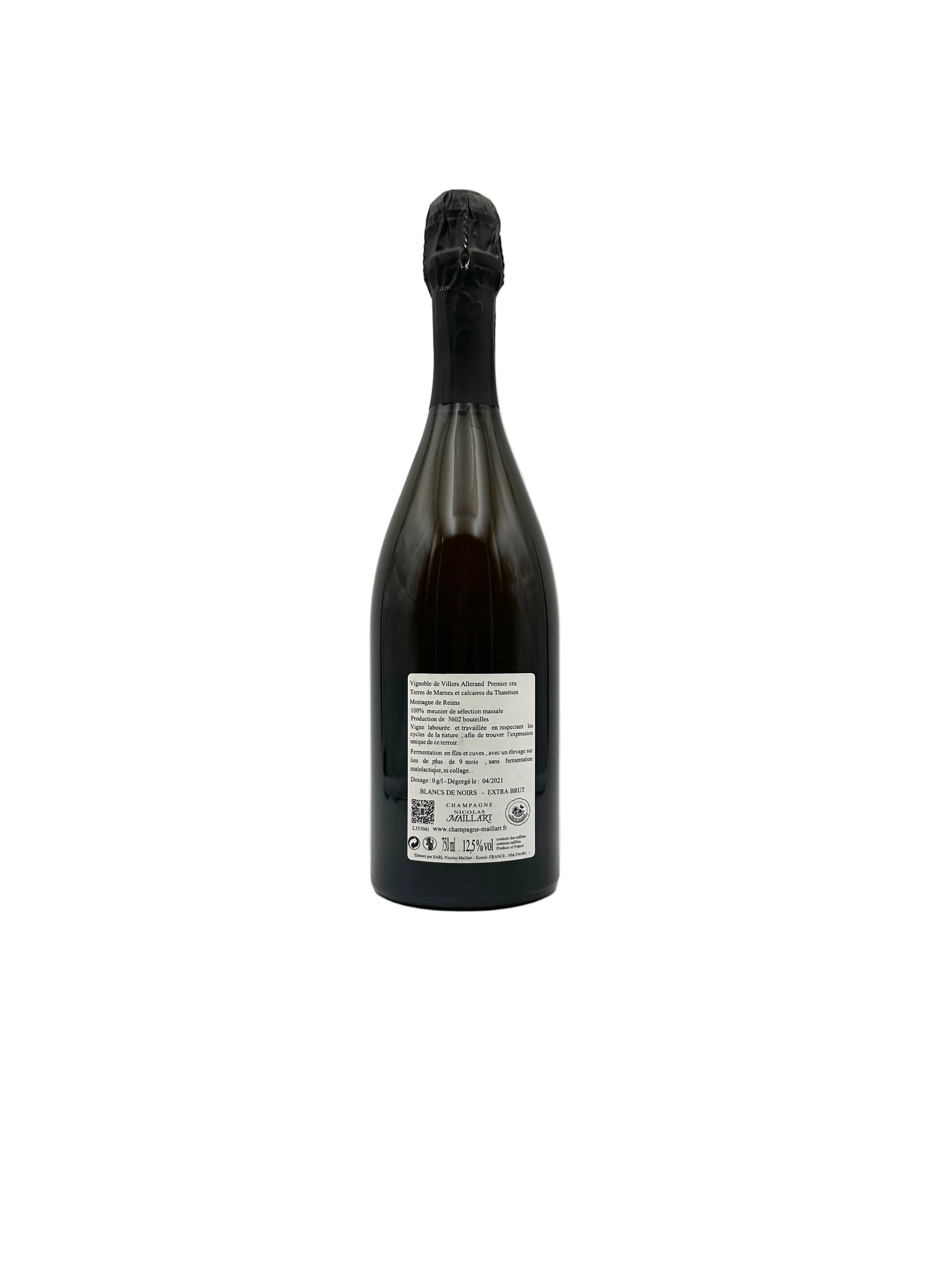 2017 Nicolas Maillart - Champagne Mont Martin Premier Cru
