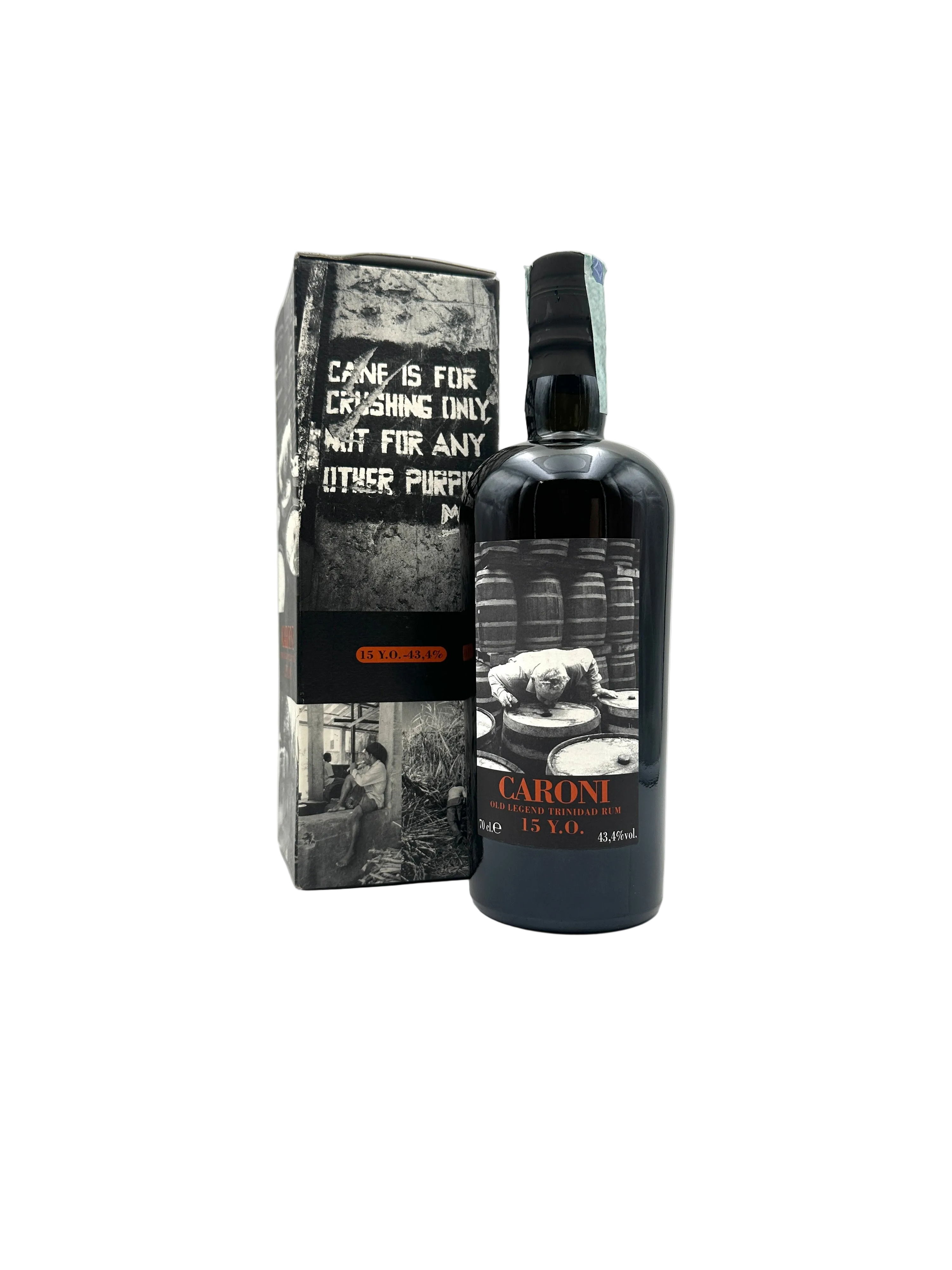 1985 - Caroni - 15 years old Old Legend Trinidad Rum - Velier