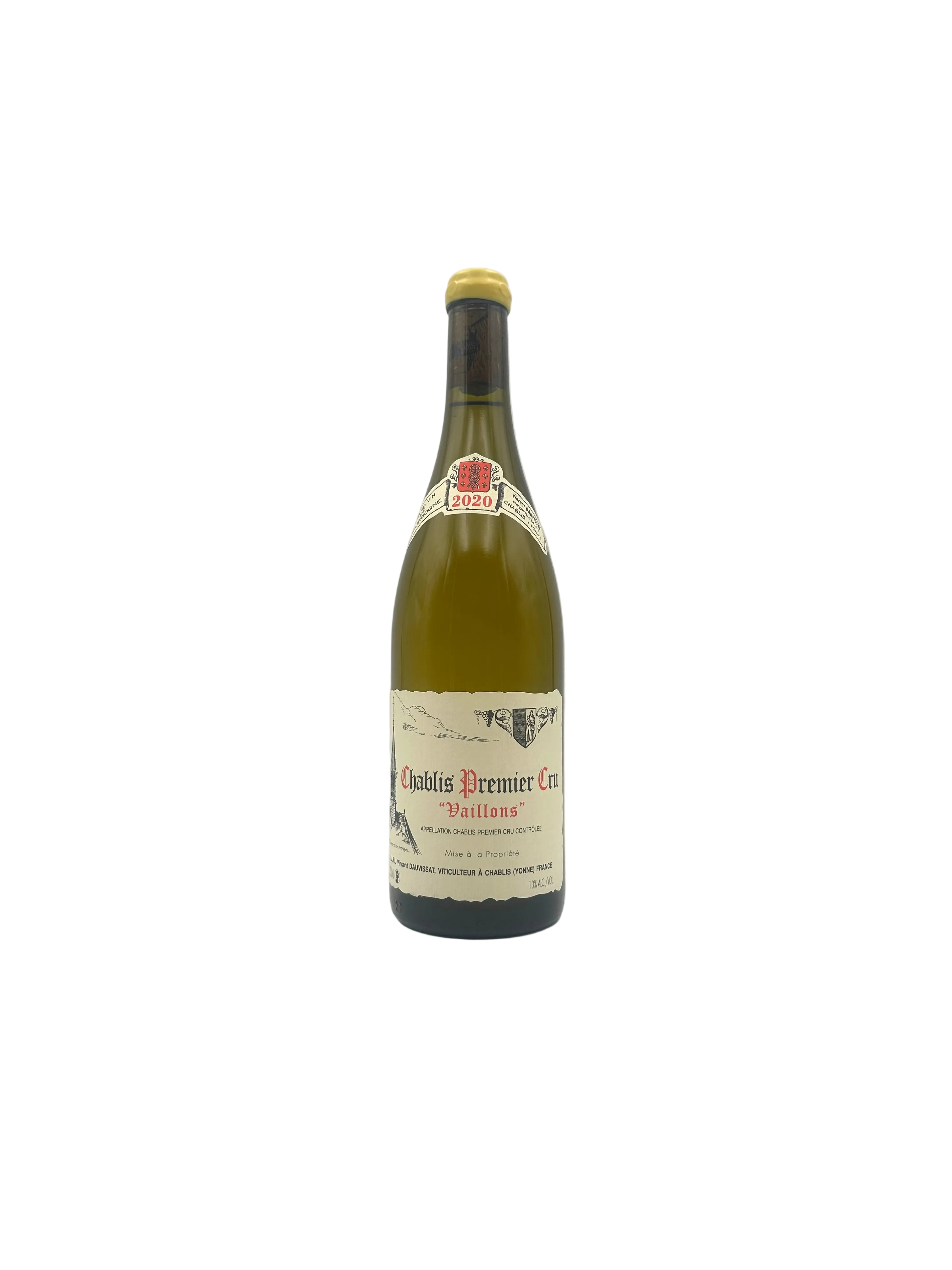 2020 - Vincent Dauvissat - Chablis Vaillons Premier Cru