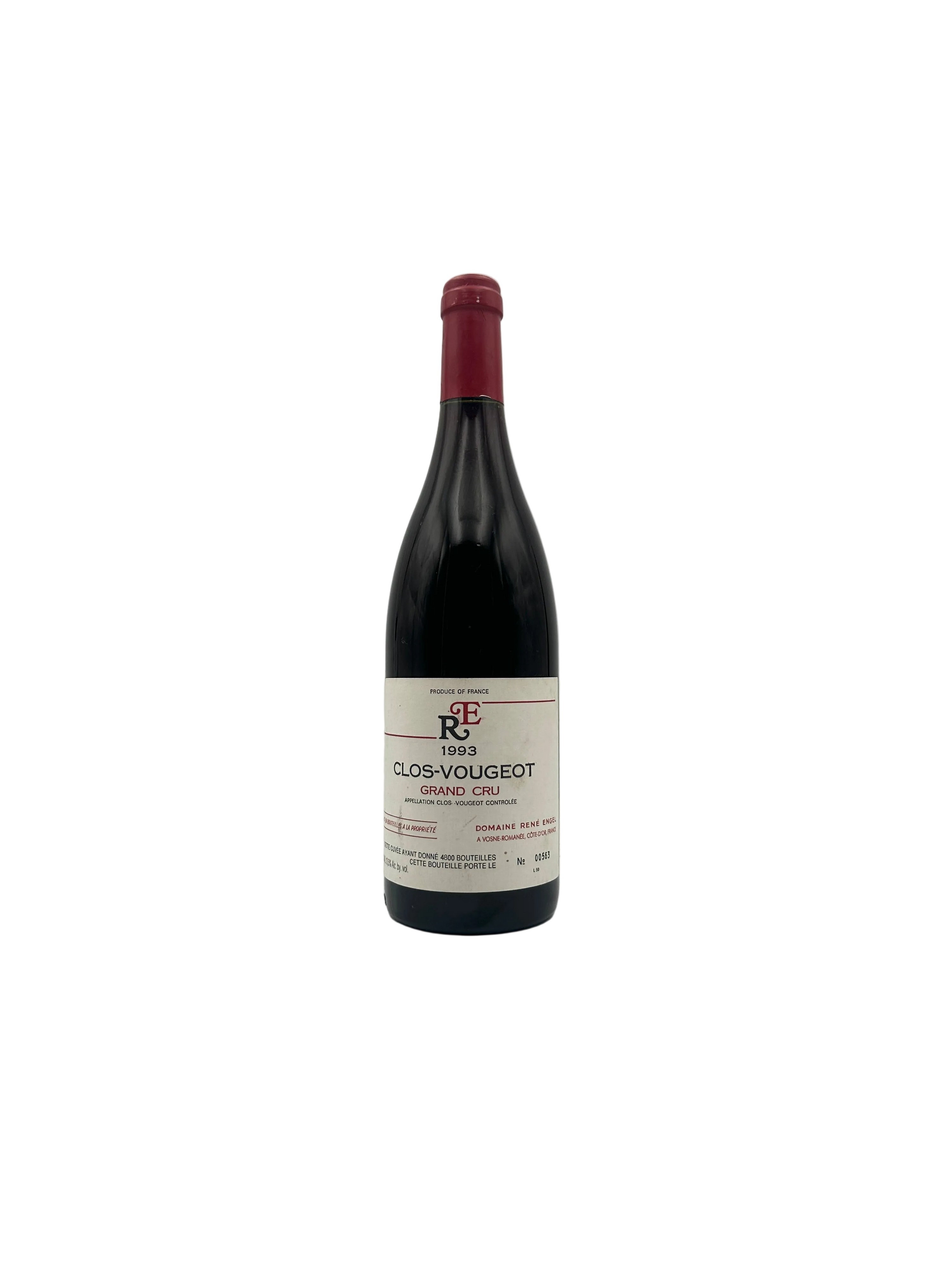 1993 - Domaine René Engel - Clos Vougeot Grand Cru