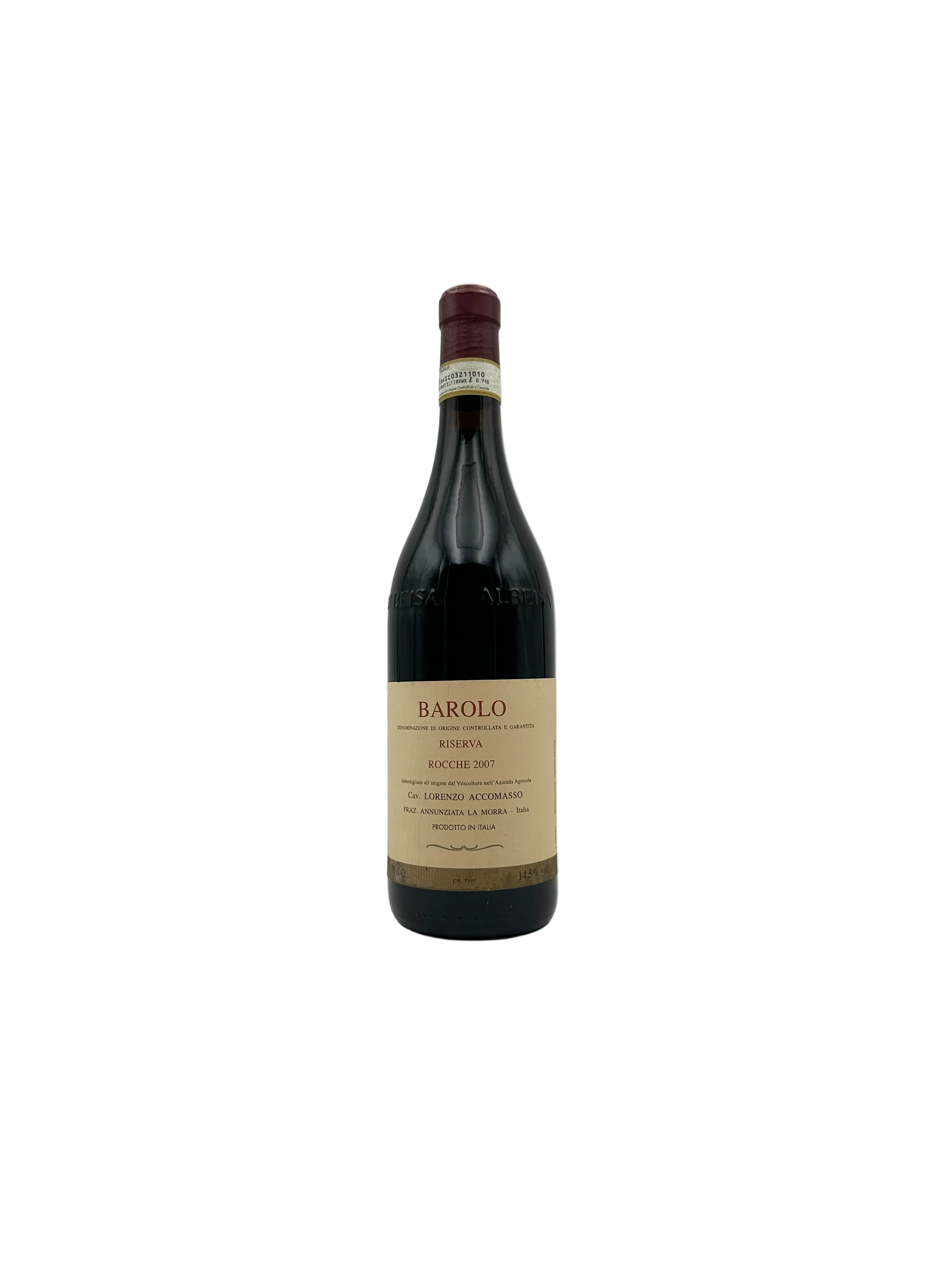 2007 - Cav. Lorenzo Accomasso - Barolo Riserva Rocche