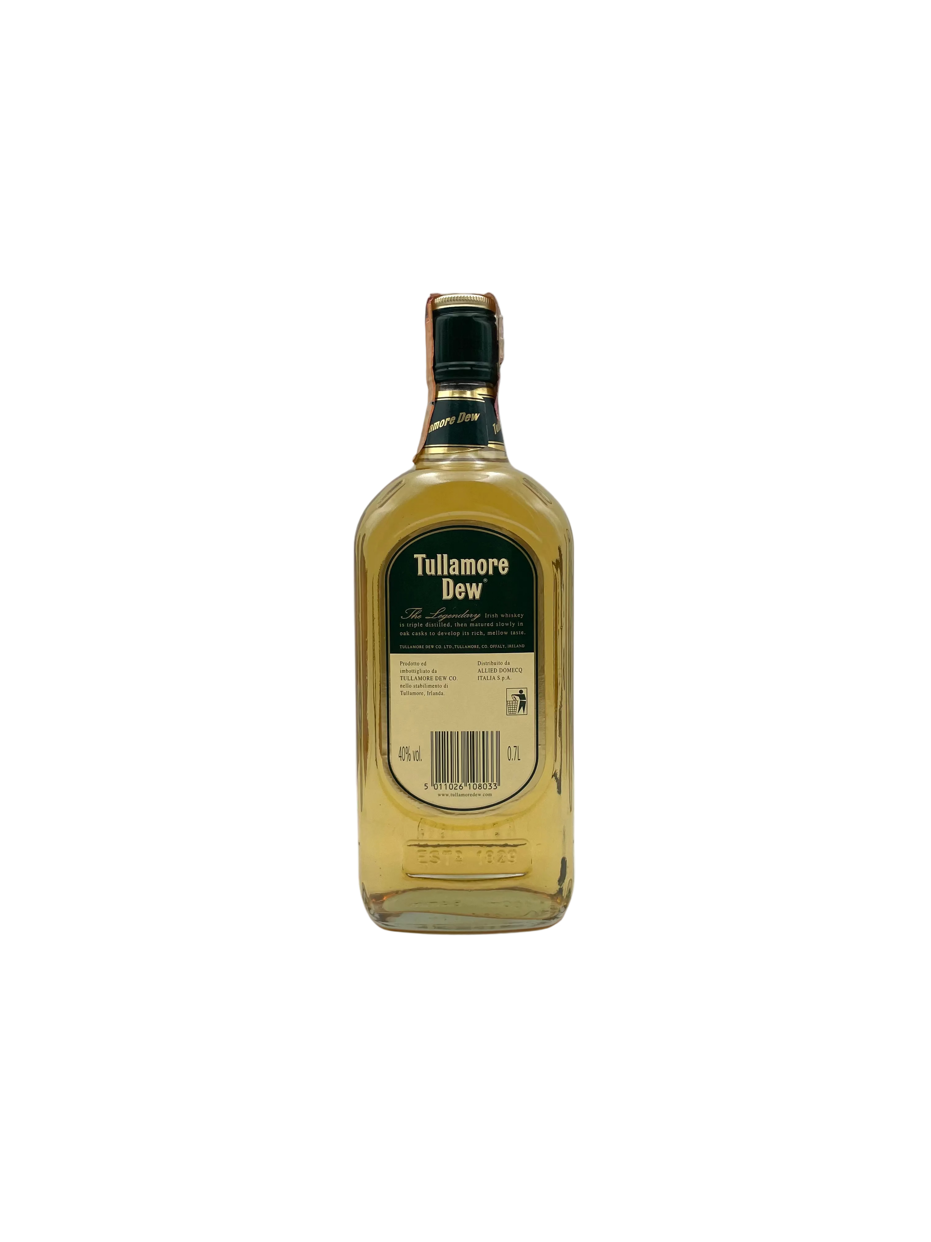Tullamore Dew - The Legendary Irish Whiskey - Anni '90s