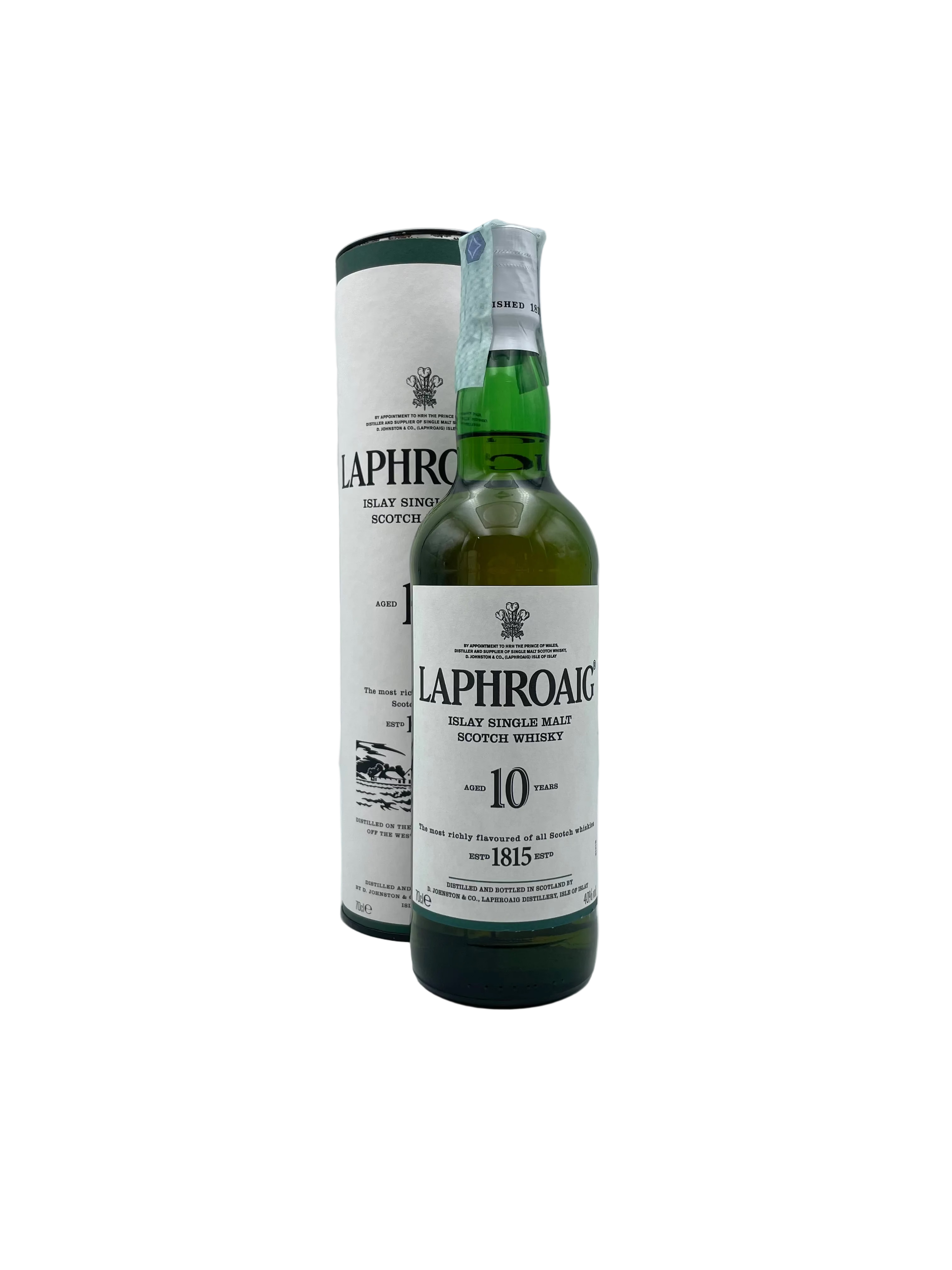 Laphroaig - 10 YO Islay Single Malt Scotch Whisky - Anni '00s