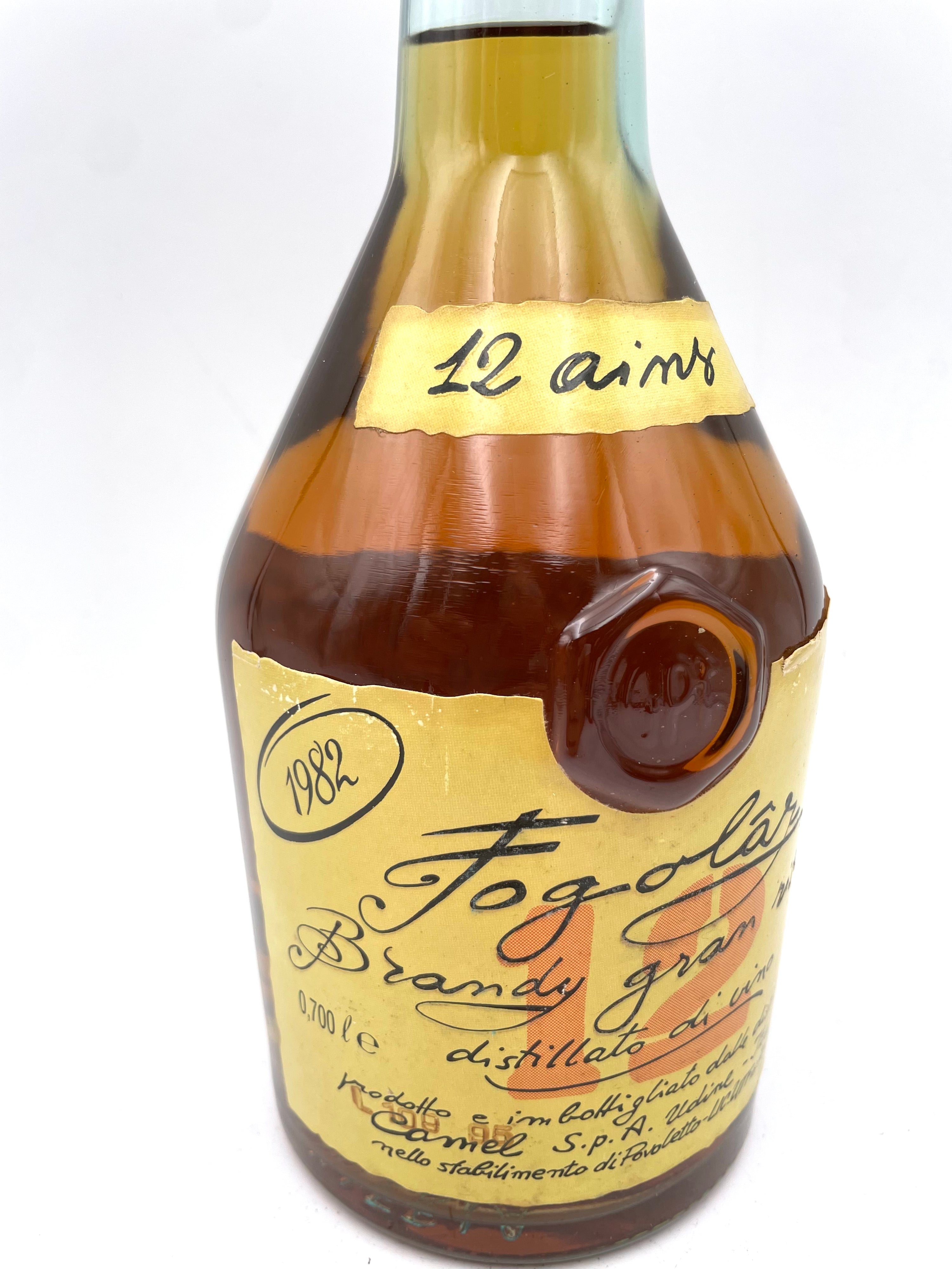 1982 - Camel - Fogolar 12 Ans Brandy Gran Riserva