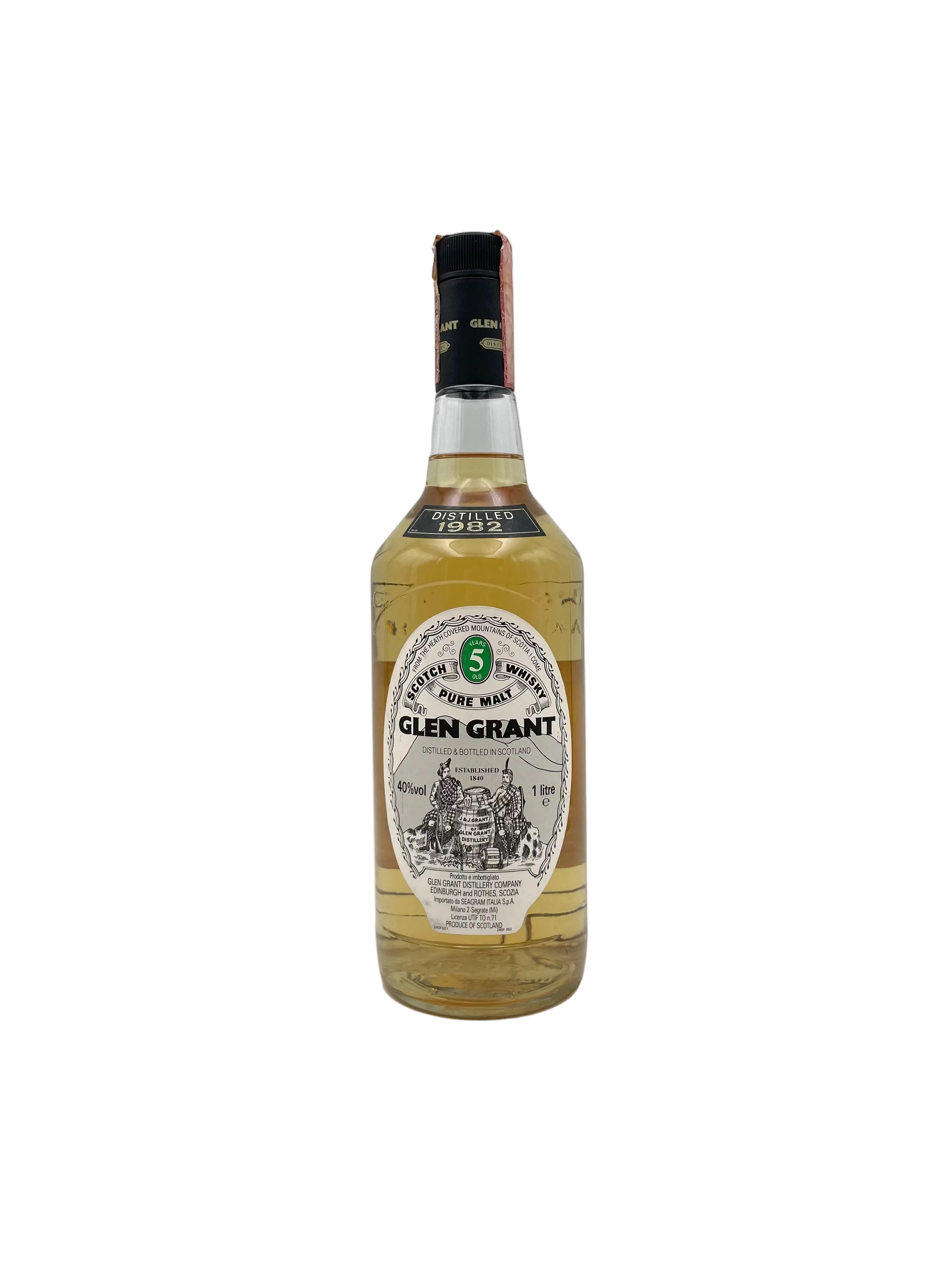 1982 - Glen Grant - 5 Years Old Pure Malt Scotch Whisky